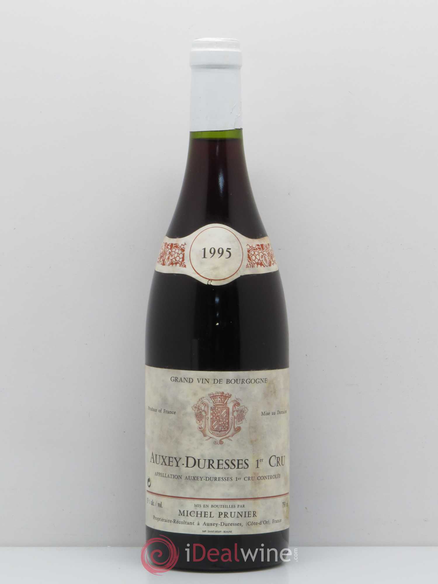 Auxey-Duresses 1er Cru Michel Prunier 1995 - Lot de 1 bouteille - 0