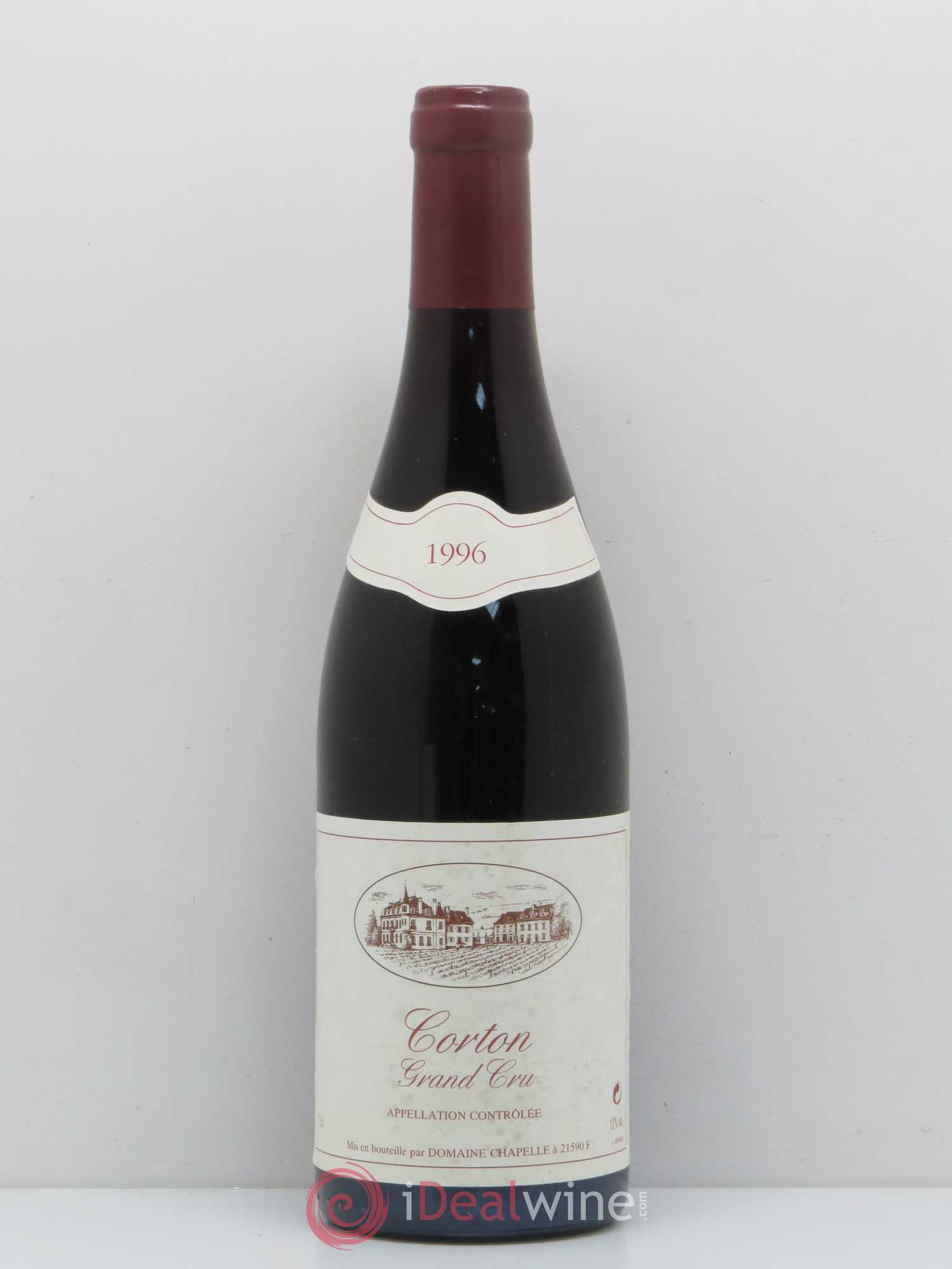 Corton Grand Cru Domaine Chapelle 1996 - Posten von 1 Flasche - 0
