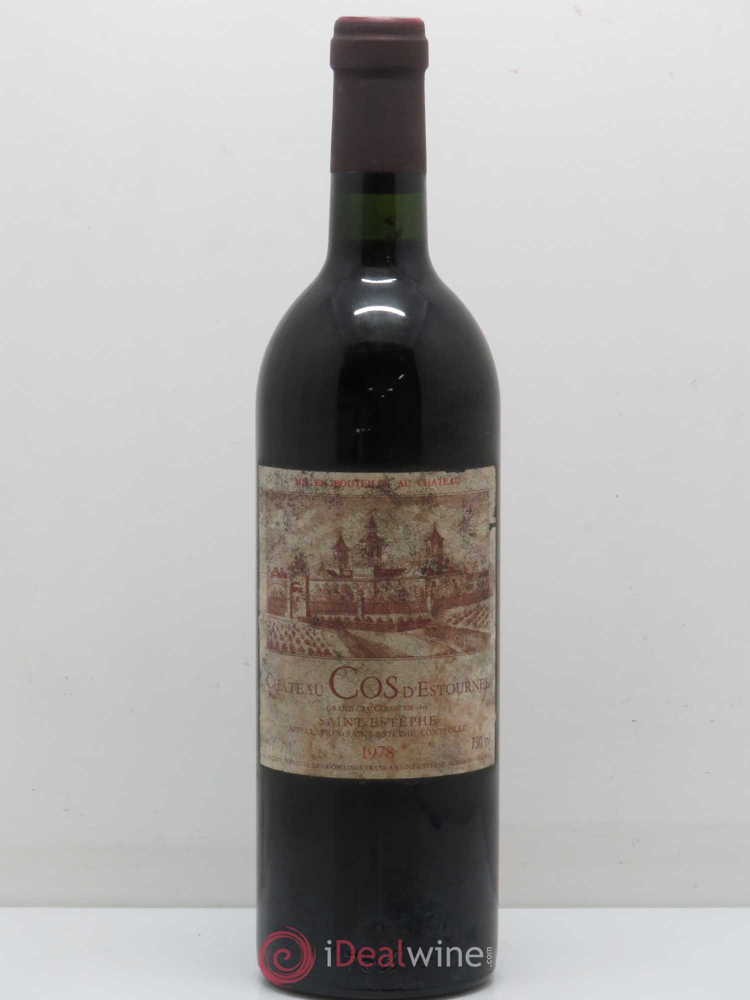 Cos d'Estournel 2ème Grand Cru Classé 1978 - Lot de 1 bouteille - 0