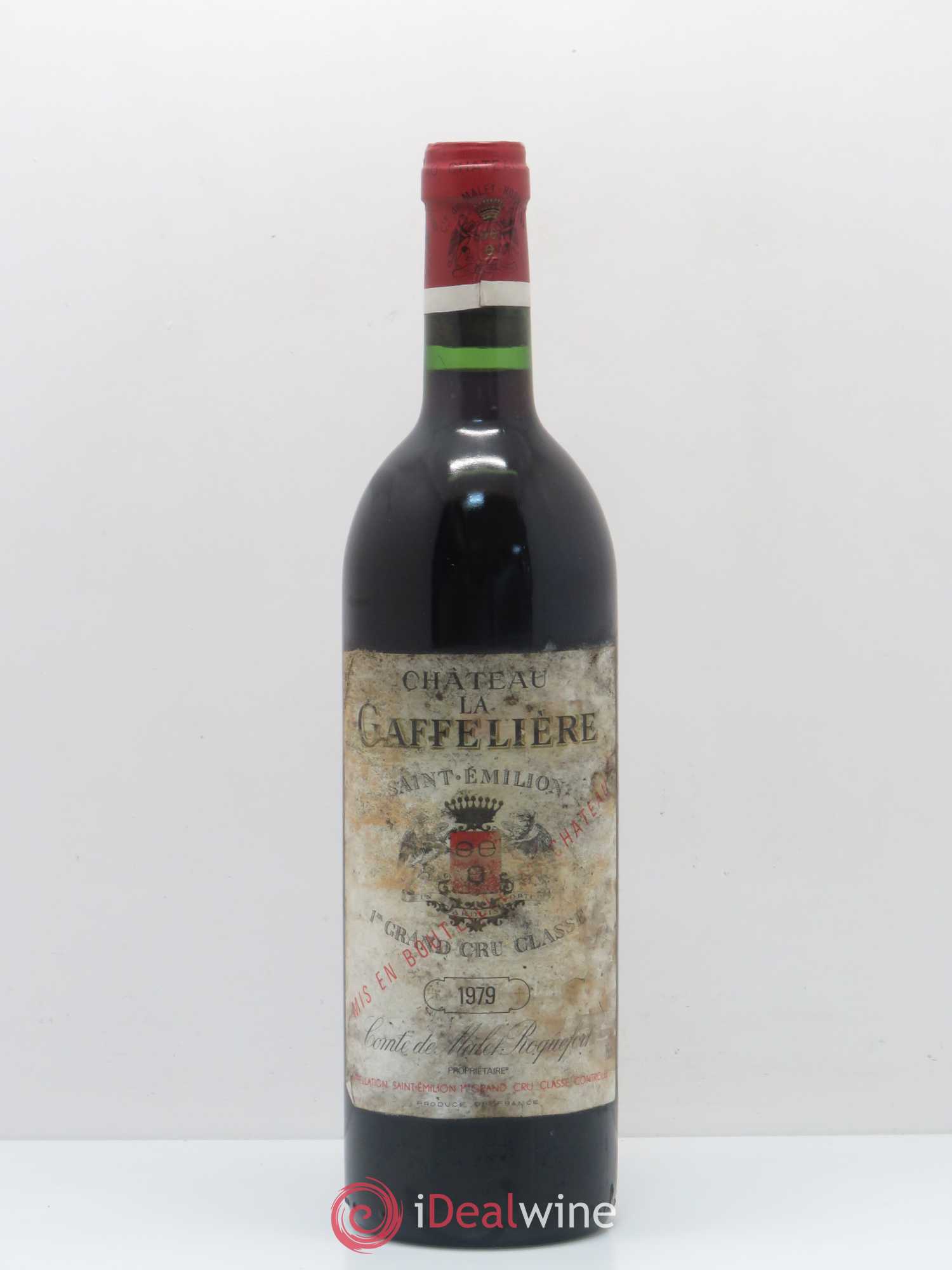 Château la Gaffelière 1er Grand Cru Classé B 1979 - Lot de 1 bouteille - 0