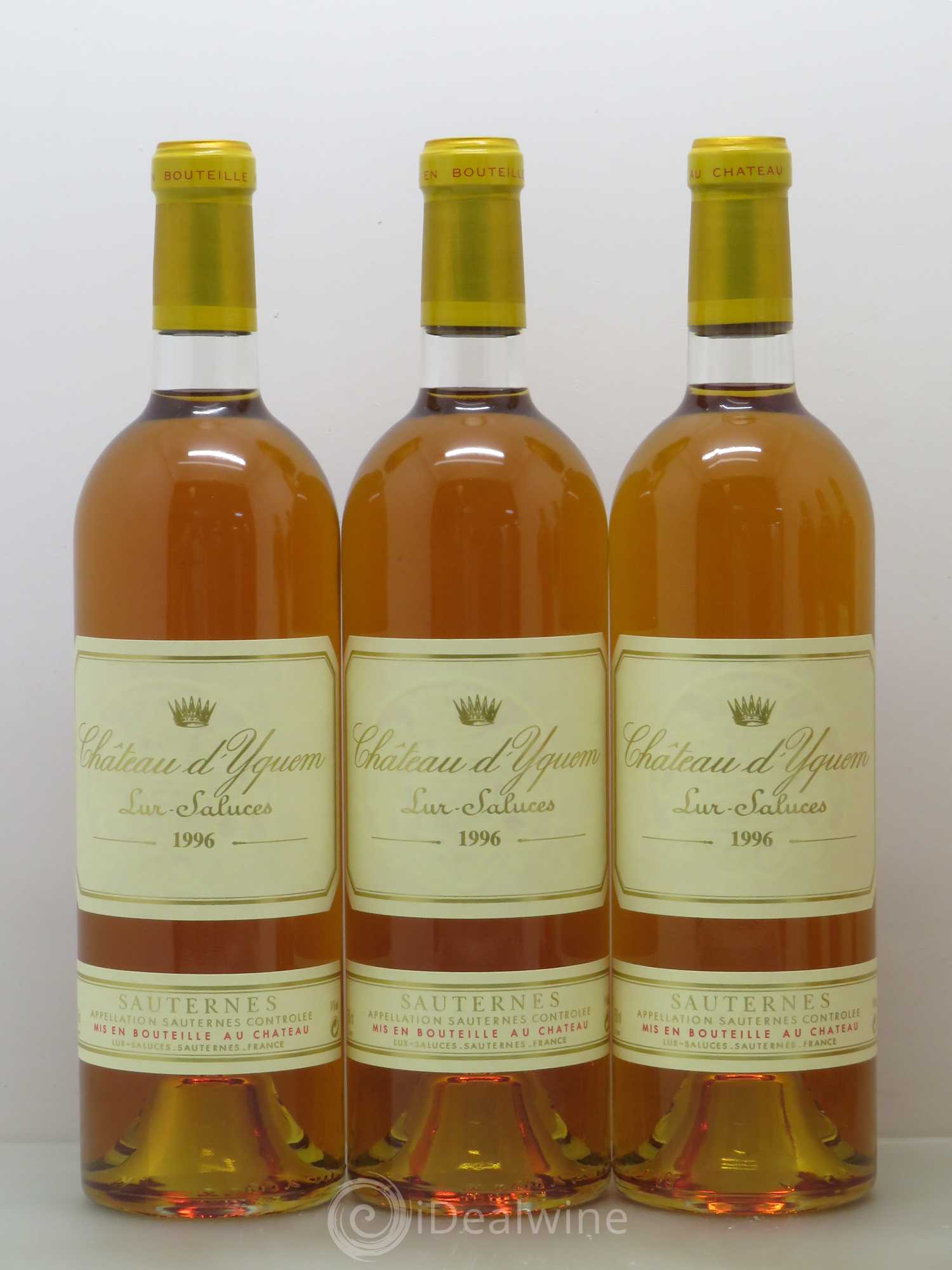 Château d' Yquem 1er Cru Classé Supérieur 1996 - Lotto di 6 bottiglie - 2