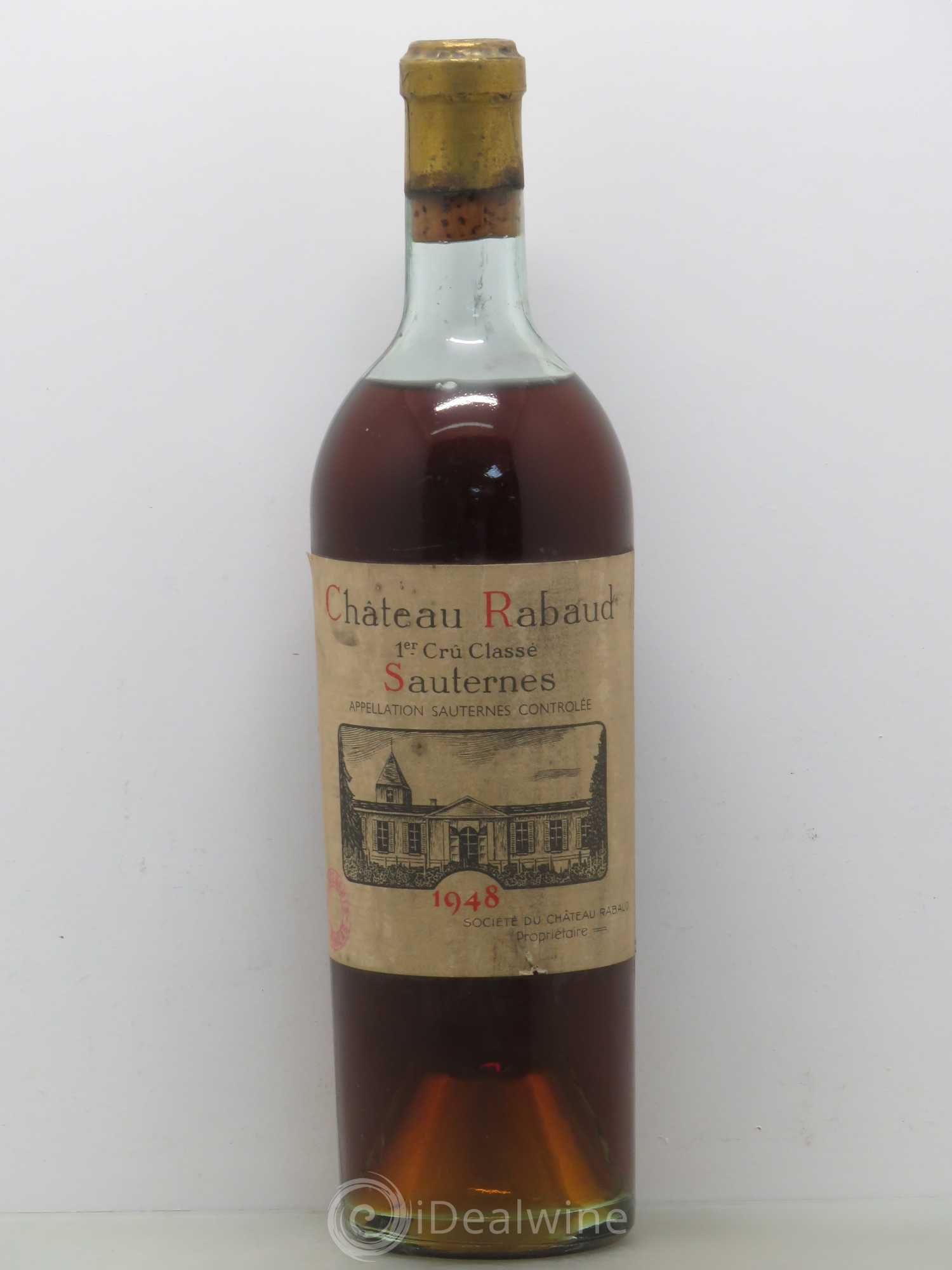 Château Rabaud Promis 1er Grand Cru Classé 1948 - Posten von 1 Flasche - 0