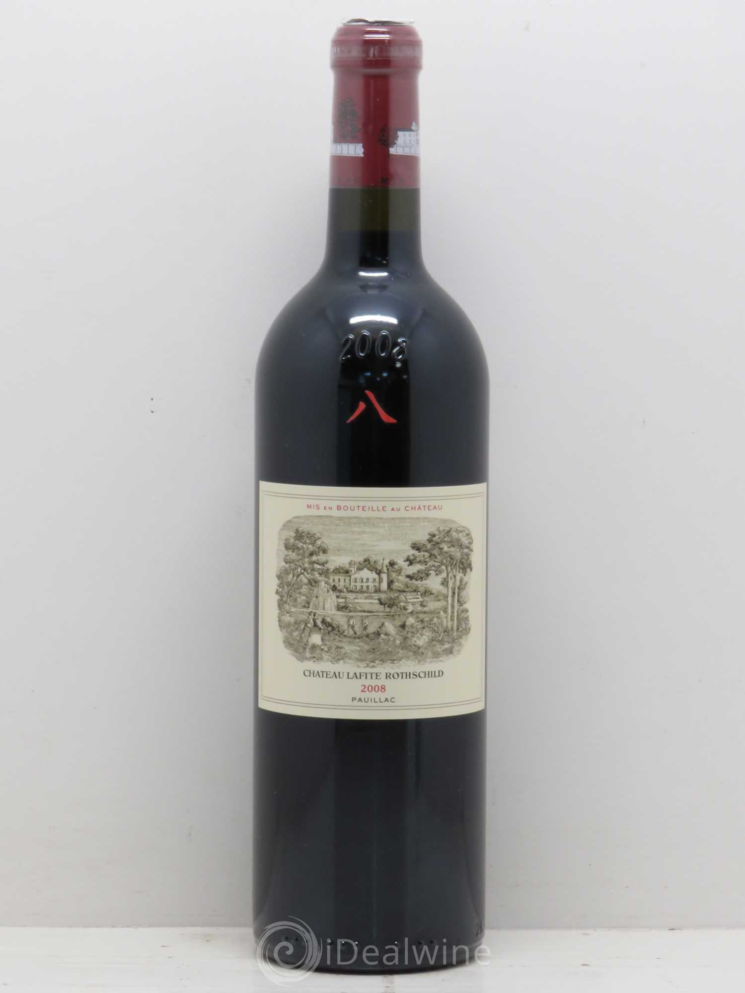 Château Lafite Rothschild 1er Grand Cru Classé 2008 - Lot de 1 bouteille - 0