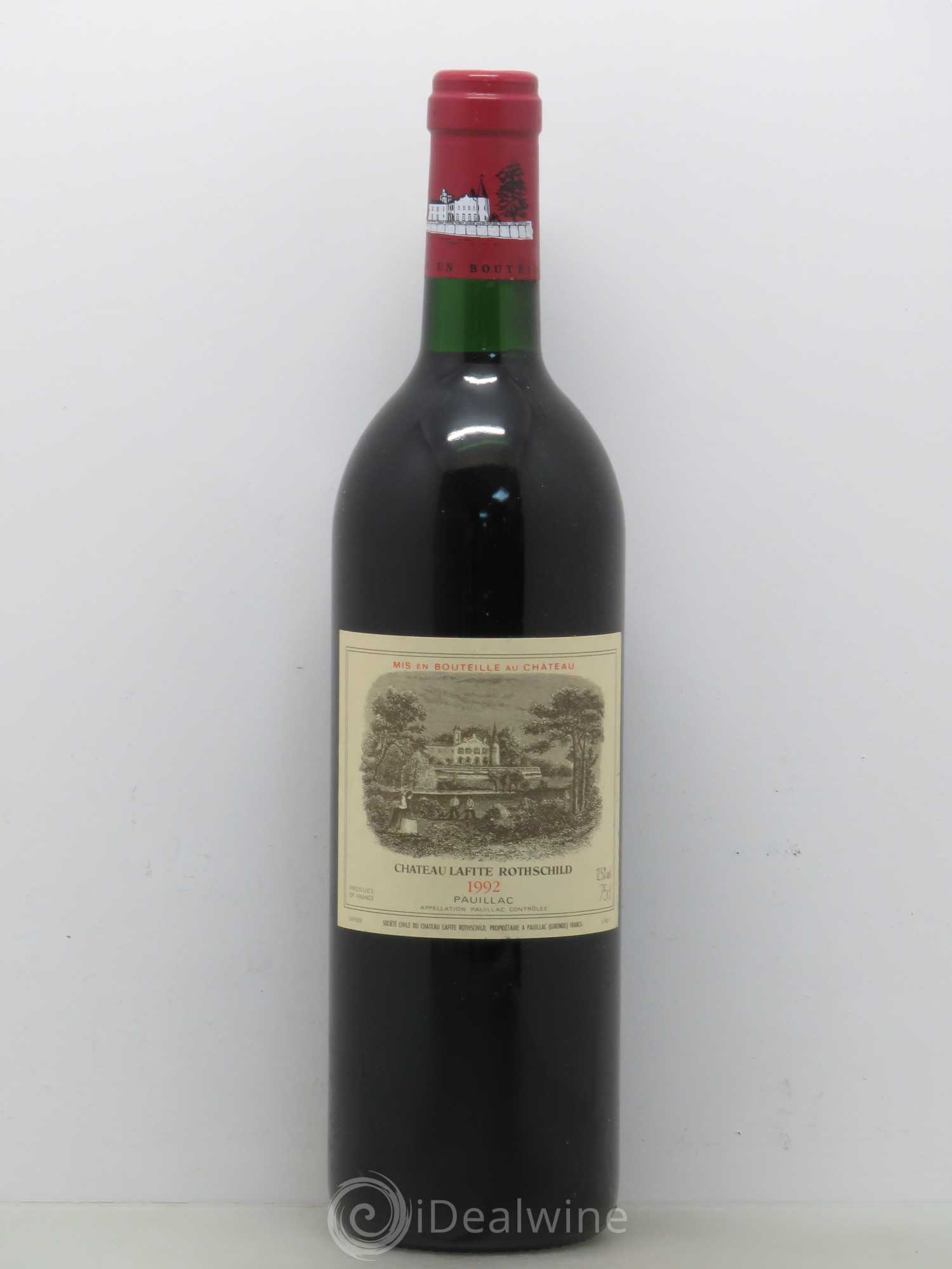 Château Lafite Rothschild 1er Grand Cru Classé 1992 - Lot de 1 bouteille - 0