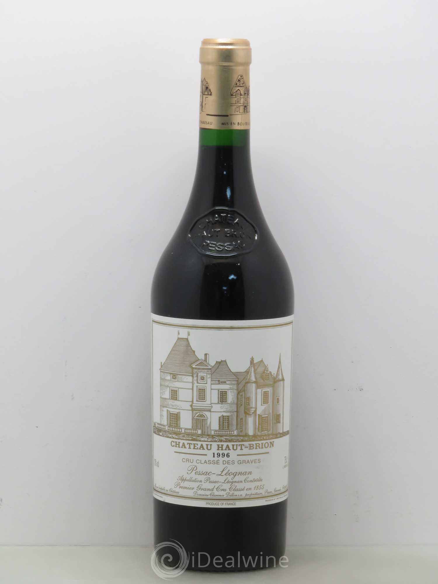 Château Haut Brion 1er Grand Cru Classé 1996 - Lot de 1 bouteille - 0