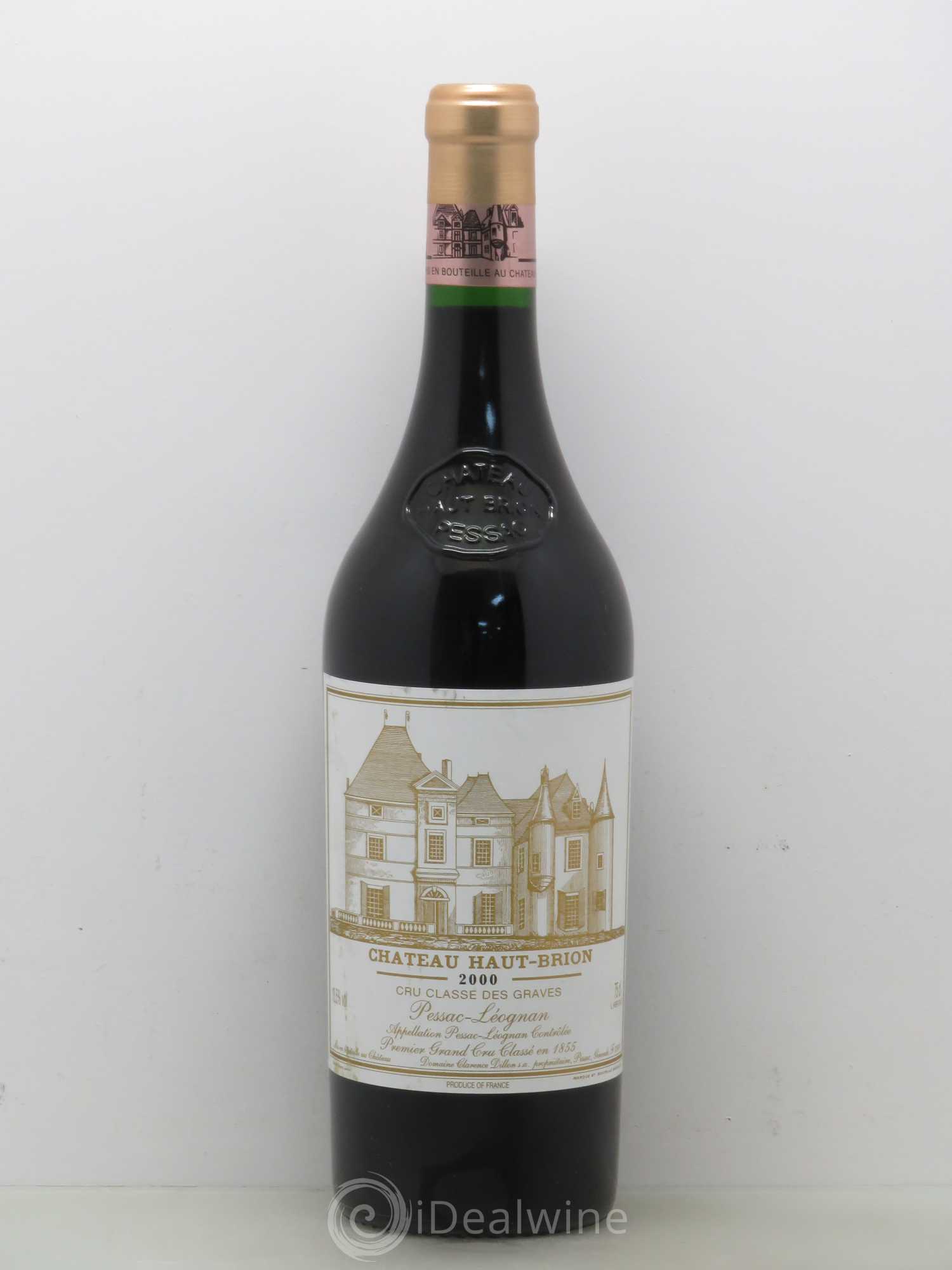 Château Haut Brion 1er Grand Cru Classé 2000 - Lot de 1 bouteille - 0