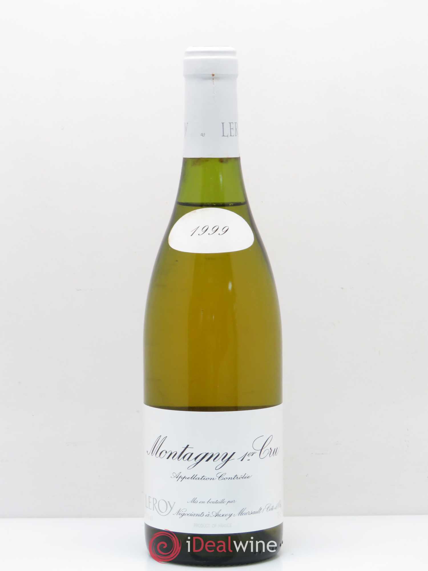 Montagny 1er Cru Leroy SA 1999 - Lot de 1 bouteille - 0