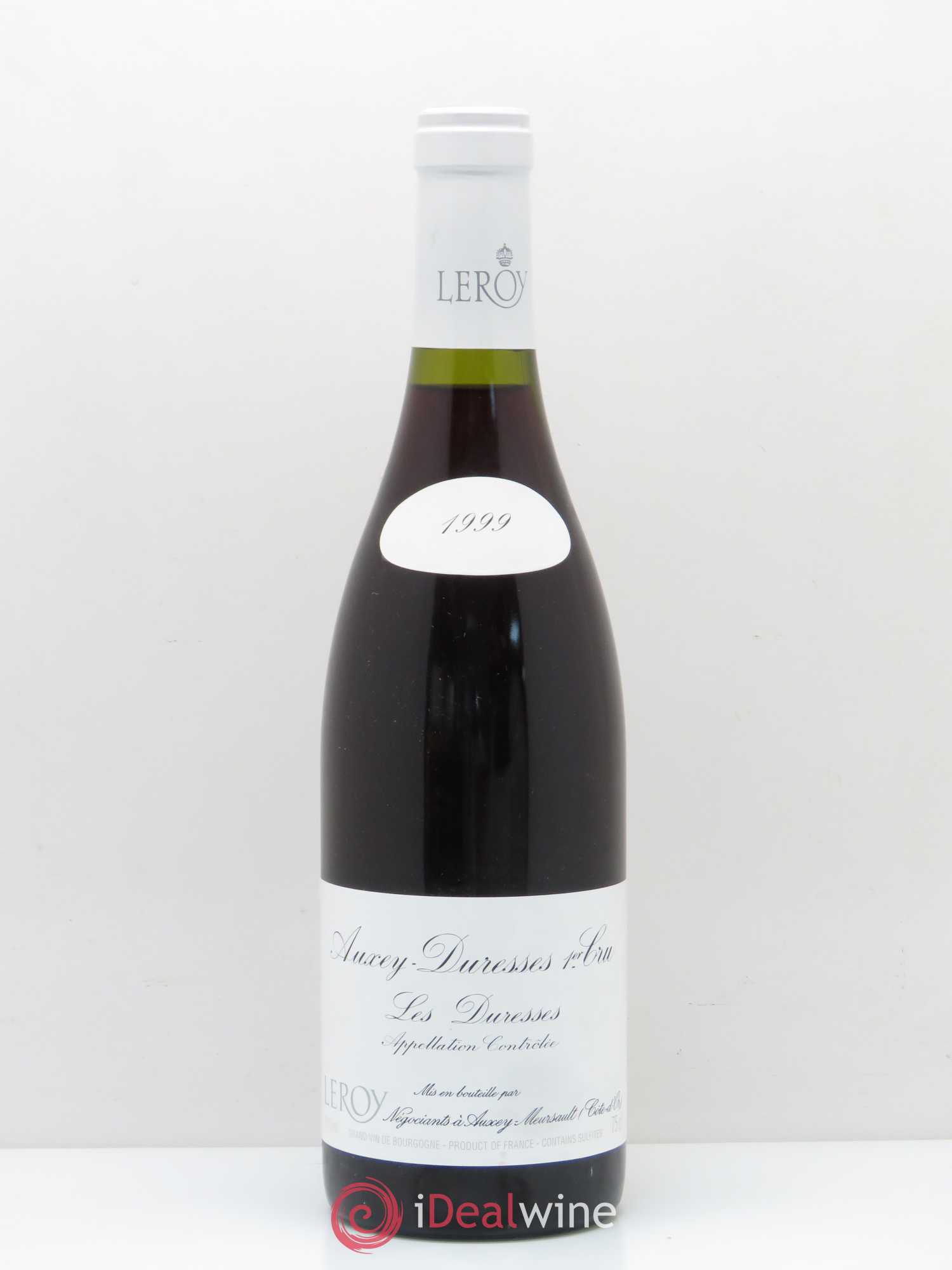 Buy Auxey-Duresses 1er Cru Les Duresses Leroy SA 1999 (lot