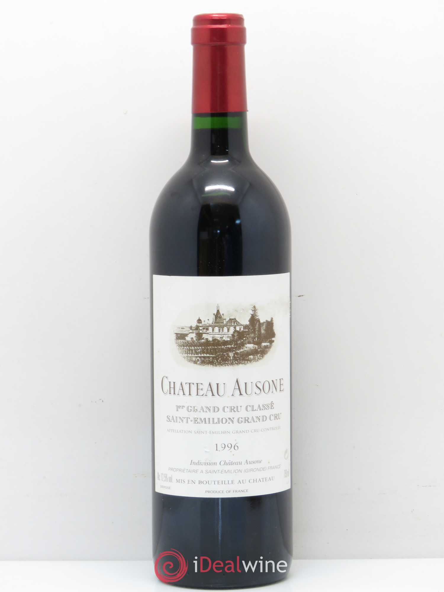 Château Ausone 1er Grand Cru Classé A 1996 - Lot de 1 bouteille - 0