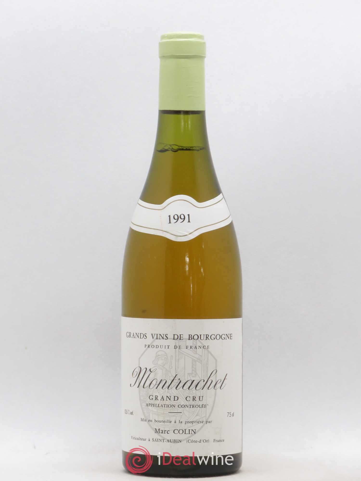 Montrachet Grand Cru Marc Colin & Fils 1991 - Lot de 1 bouteille - 0