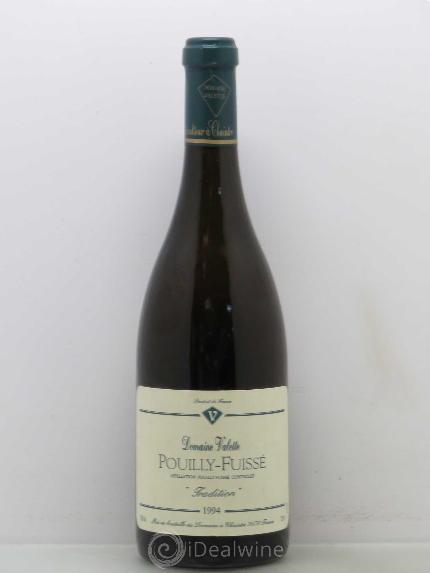 Pouilly-Fuissé Tradition Valette (Domaine) 1994 - Lot de 1 bouteille - 0