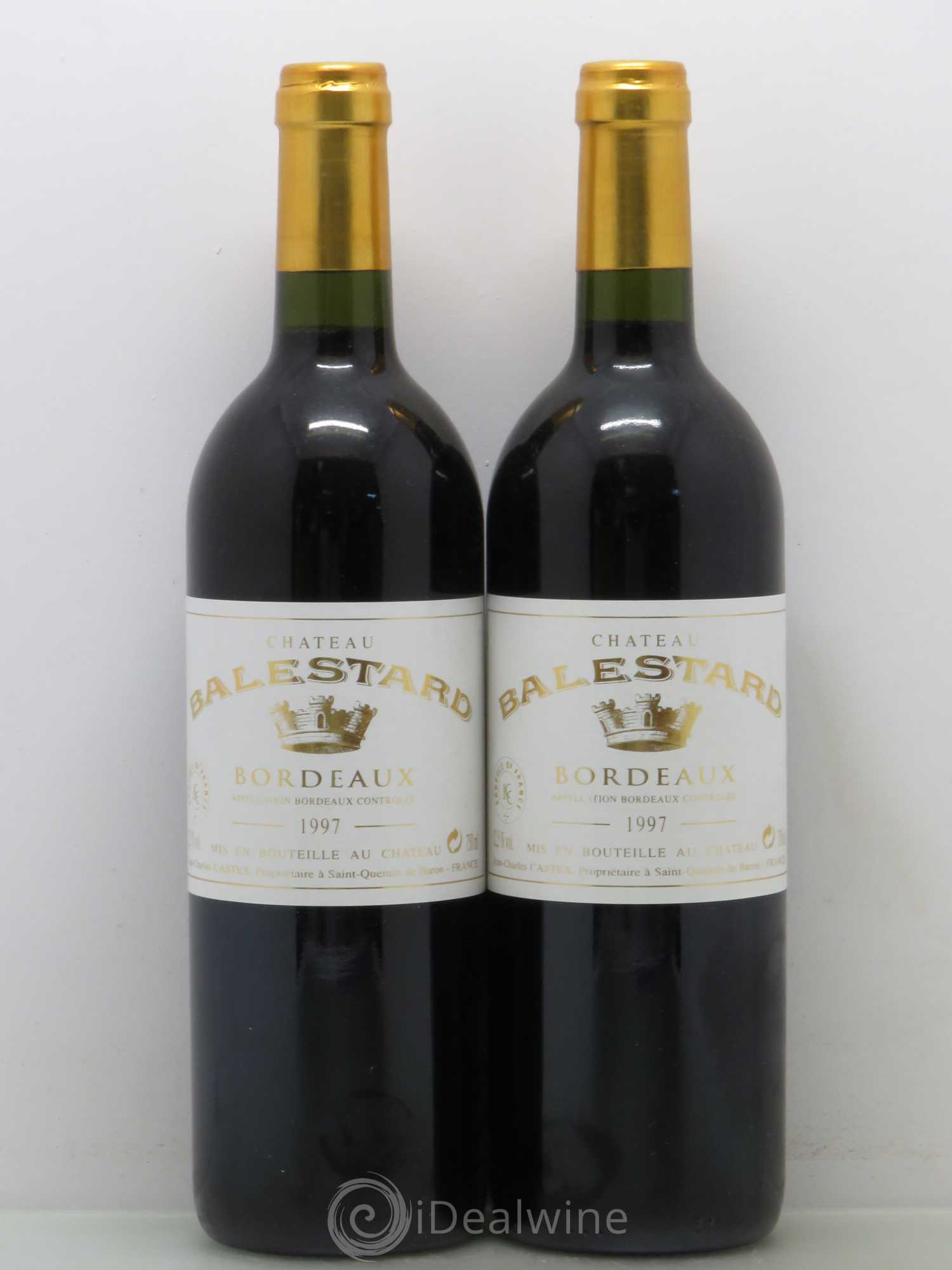 Château Balestard (sans prix de réserve) 1997 - Lot de 2 bouteilles - 0