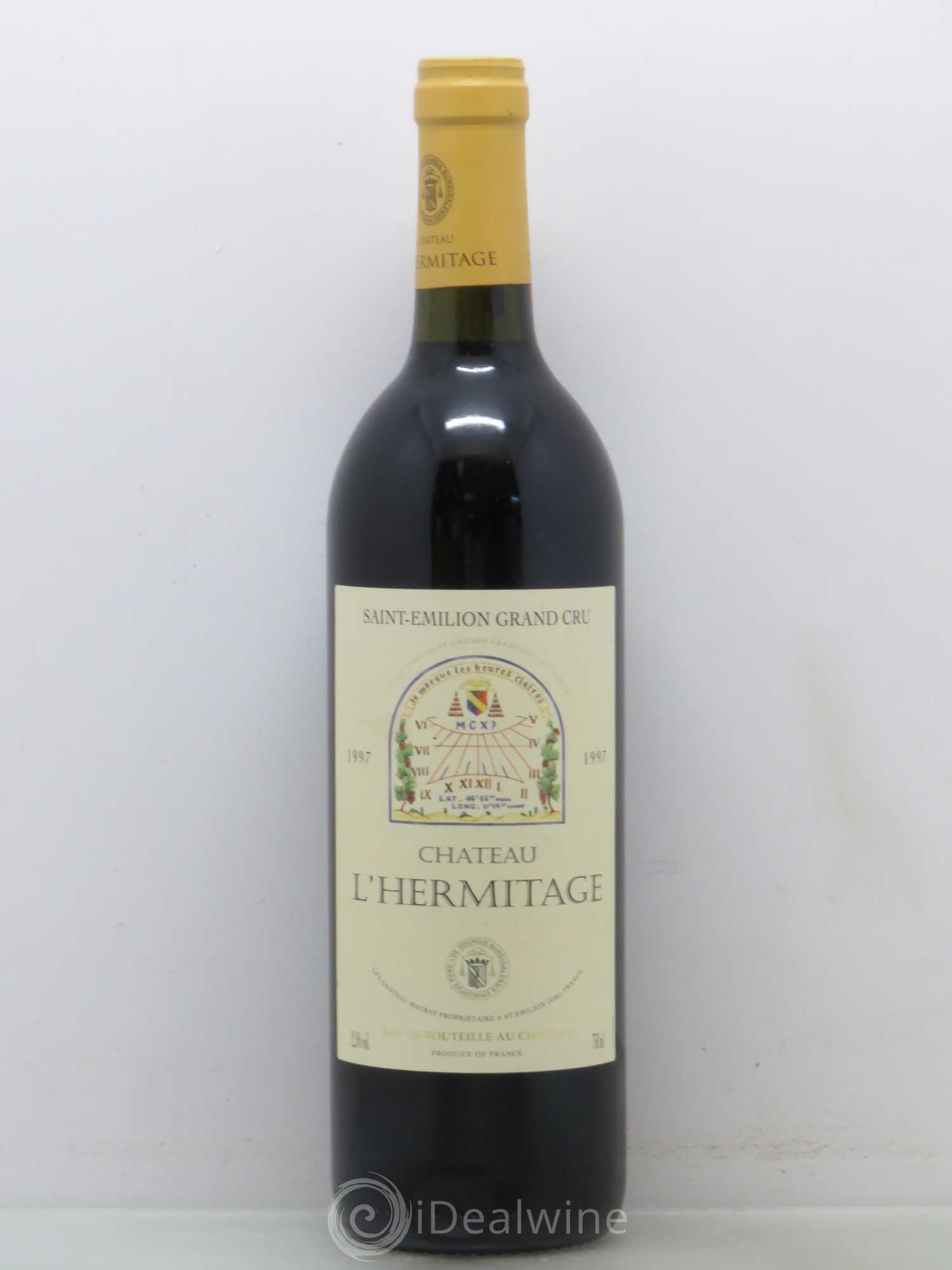 Château l' Hermitage 1997 - Lot de 1 bouteille - 0