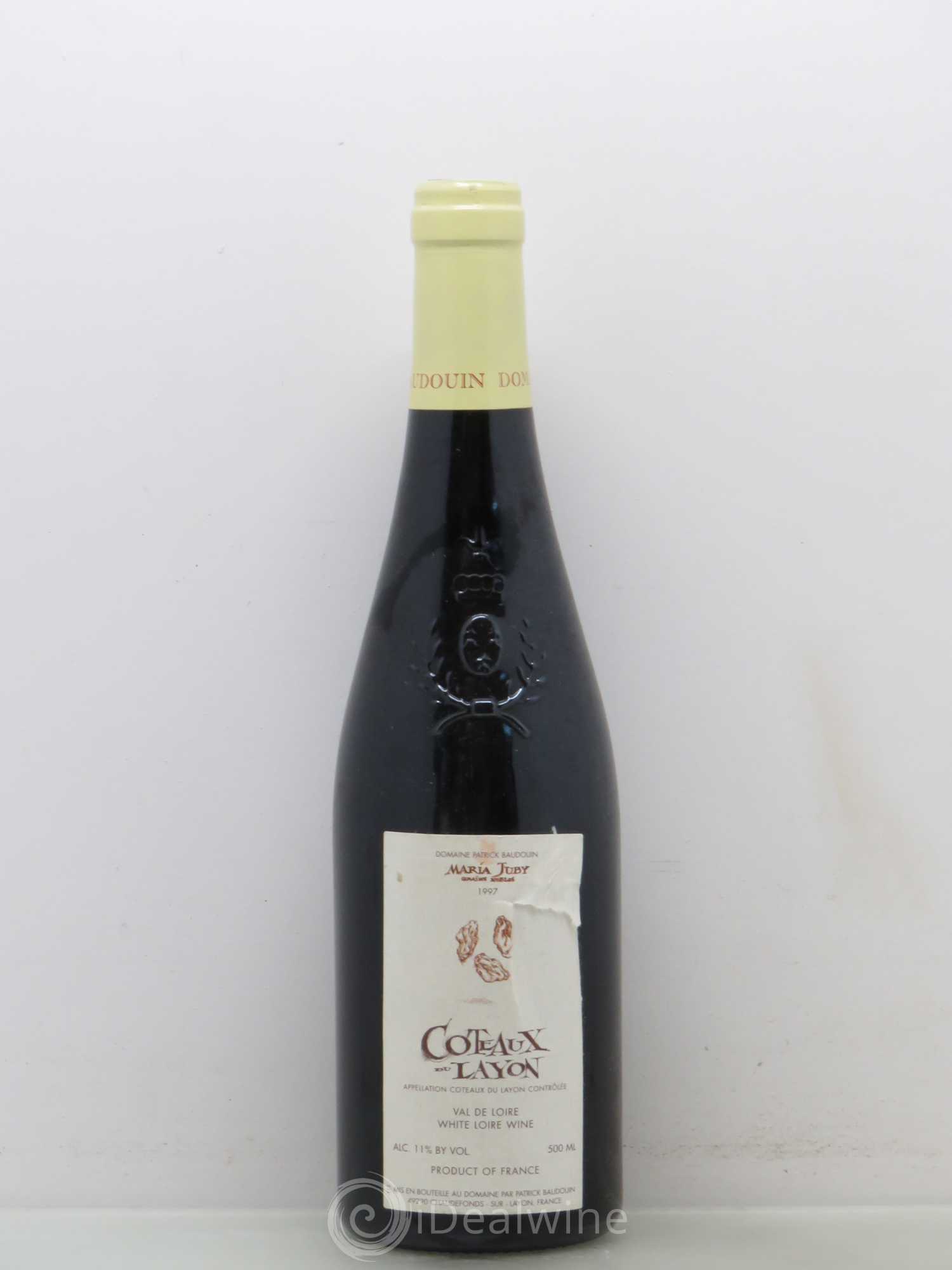 Coteaux du Layon Maria Juby - Patrick Baudoin SGN 1997 - Lotto di 1 bottiglia - 0
