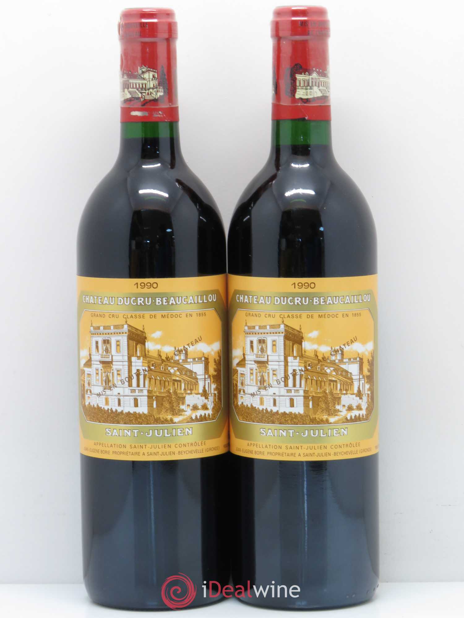 Château Ducru Beaucaillou 2ème Grand Cru Classé 1990 - Lot de 2 bouteilles - 0