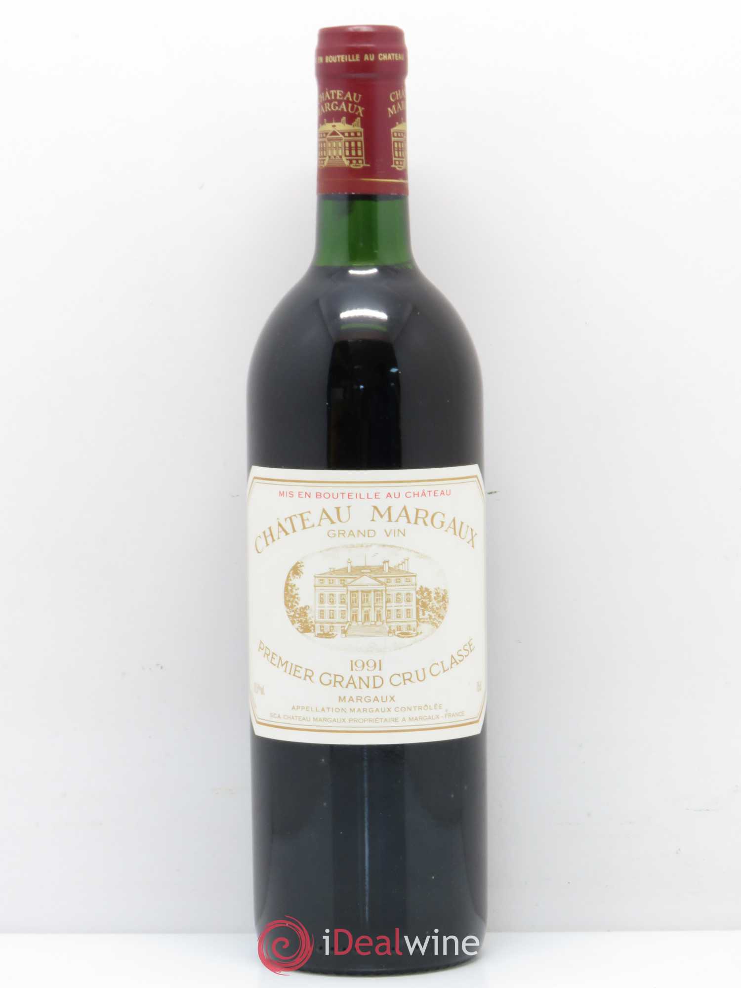 Château Margaux 1er Grand Cru Classé 1991 - Lot de 1 bouteille - 0