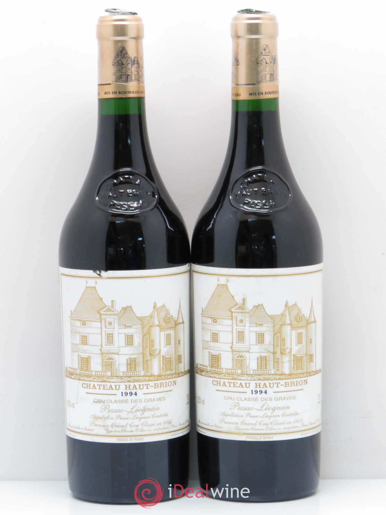 Château Haut Brion 1er Grand Cru Classé 1994 - Lot de 2 bouteilles - 0
