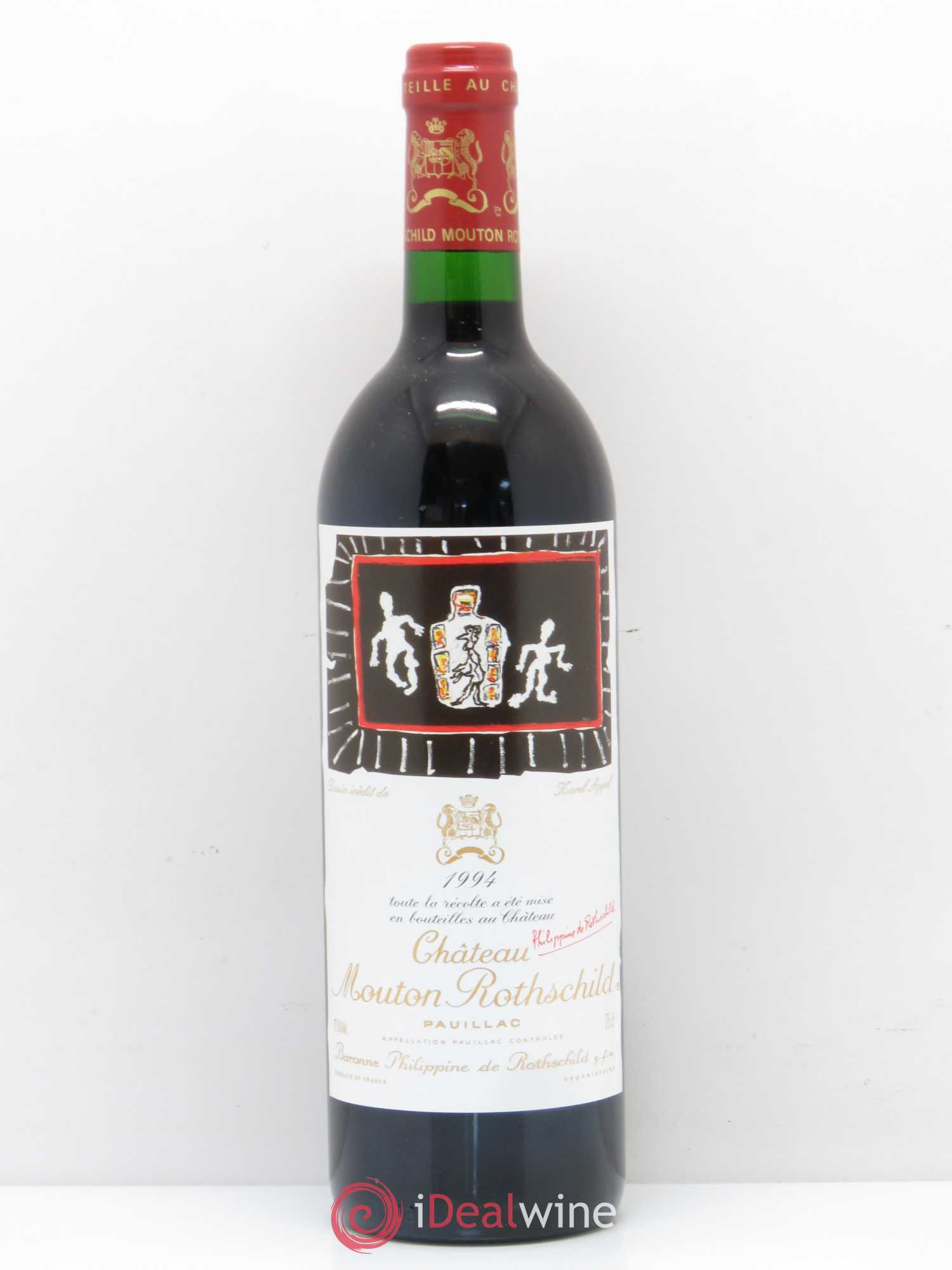 Château Mouton Rothschild 1er Grand Cru Classé 1994 - Lot de 1 bouteille - 0