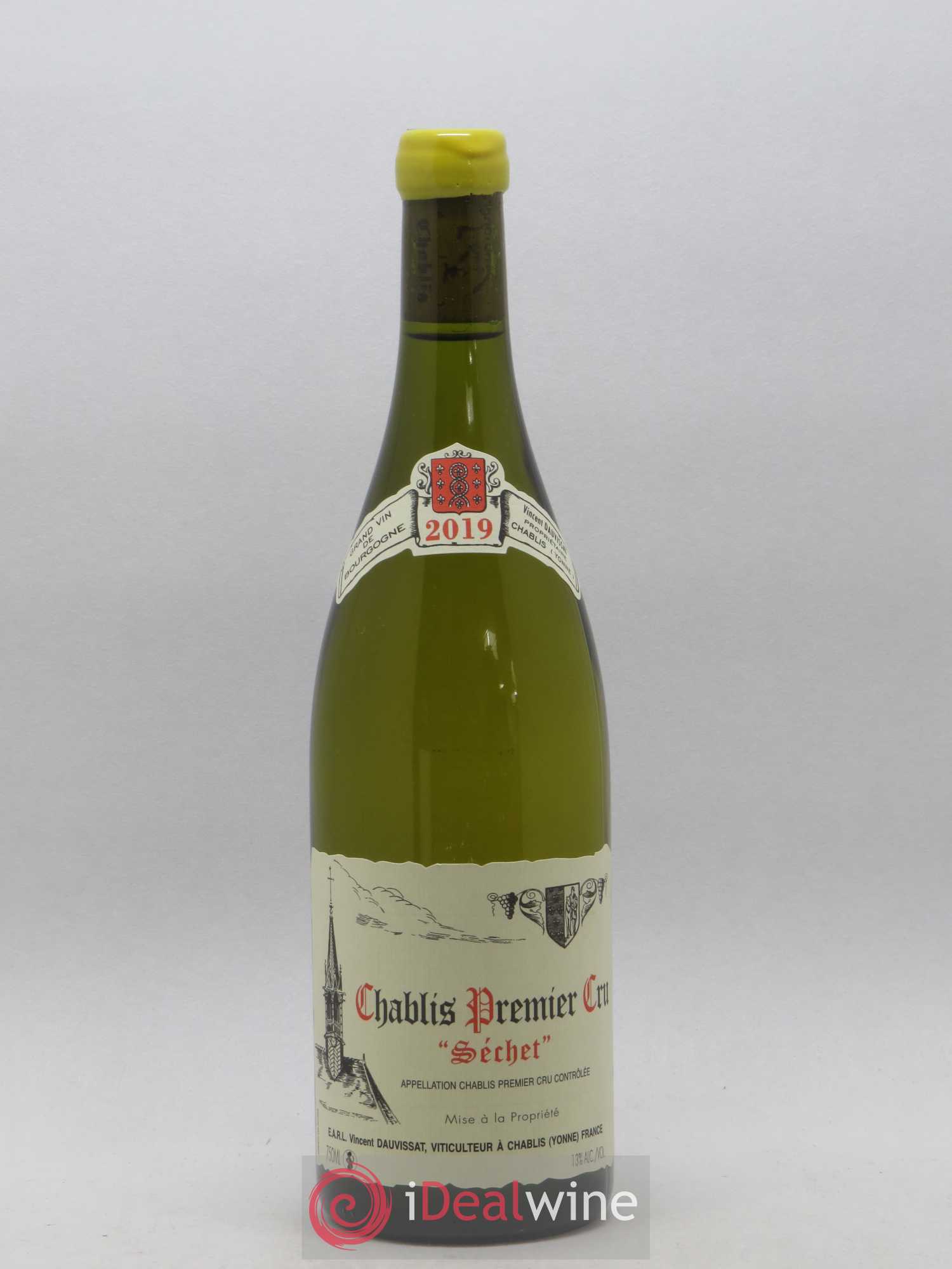Chablis 1er Cru Séchet Vincent Dauvissat (Domaine) 2019 - Lot de 1 bouteille - 0