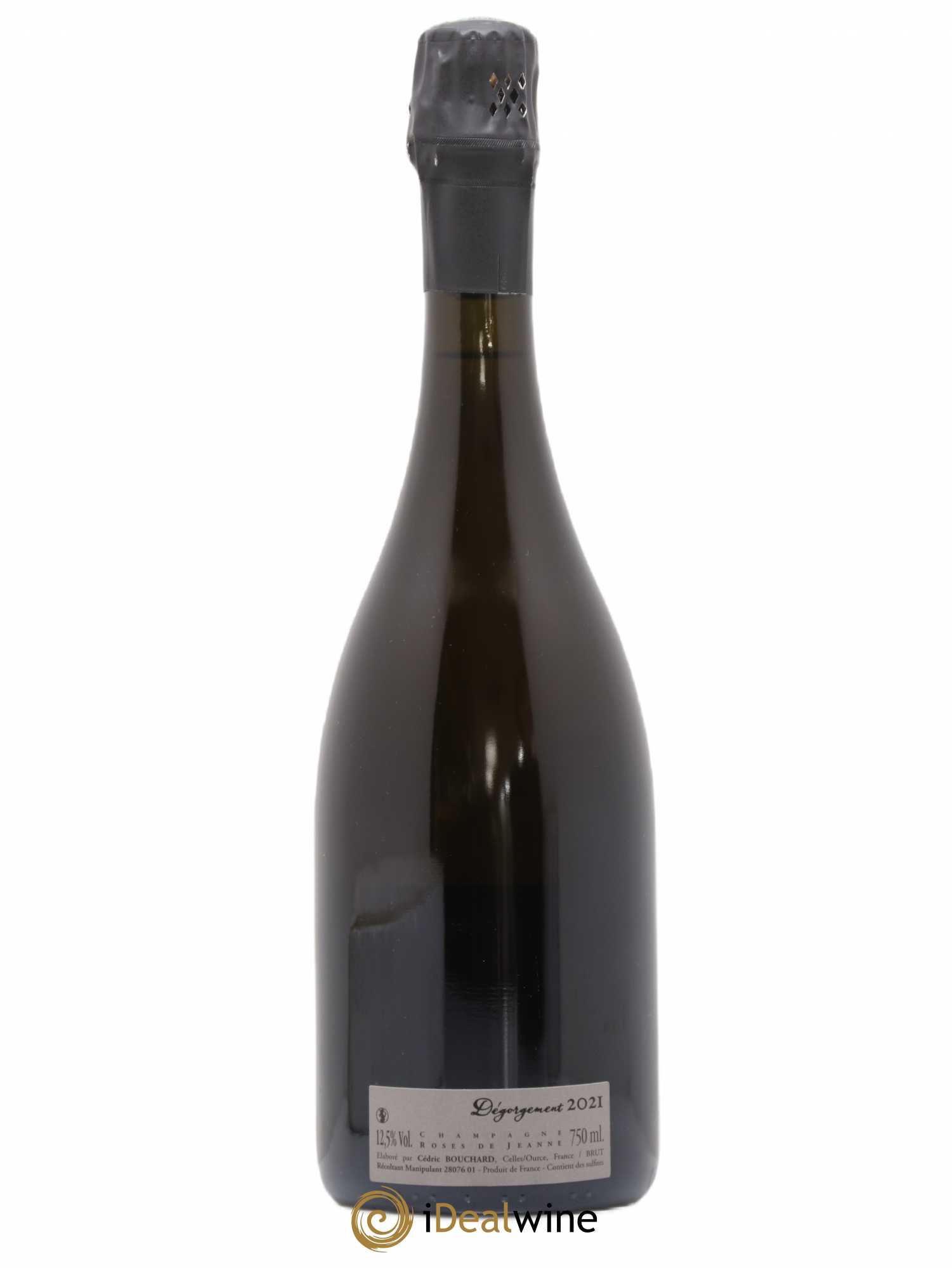 Roses de Jeanne Presle Blanc de Noirs Cédric Bouchard 2017 - Lot de 1 bouteille - 1