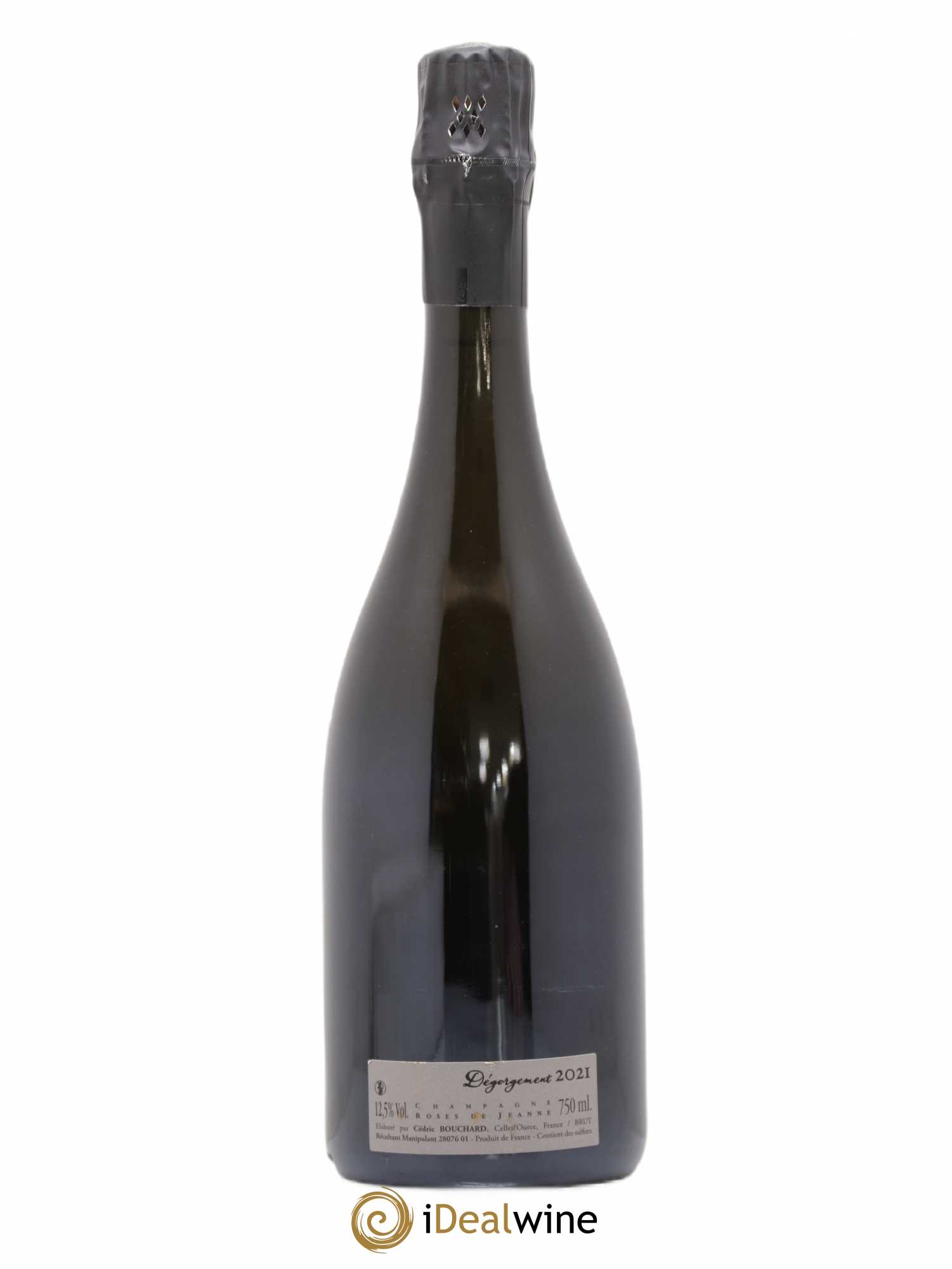 Roses de Jeanne Côte de Val Vilaine Blanc de Noirs Cédric Bouchard 2019 - Lot de 1 bouteille - 1
