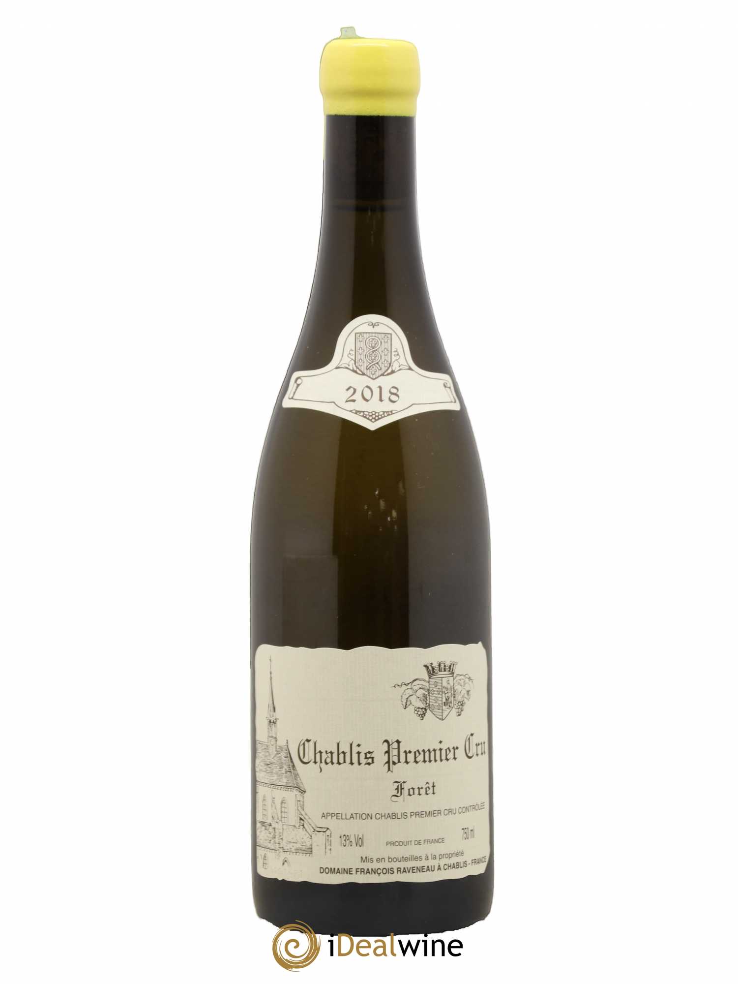 Chablis 1er Cru Forêt Raveneau (Domaine) 2018 - Lot de 1 bouteille - 0