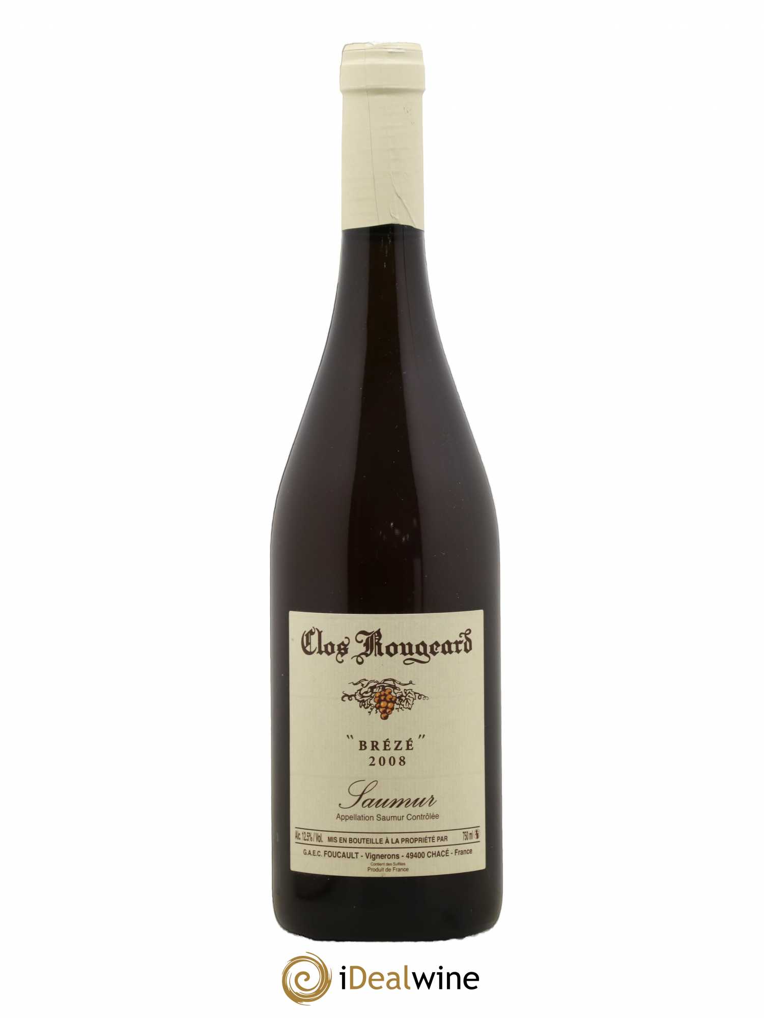 Saumur Brézé Clos Rougeard 2008 - Lot de 1 bouteille - 0