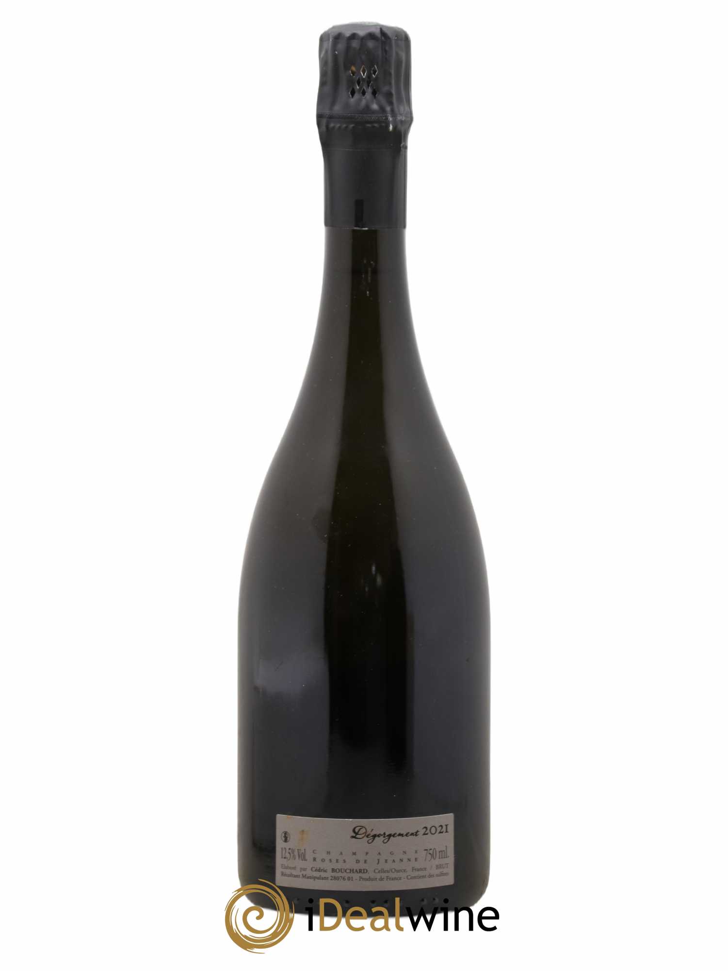 Roses de Jeanne Côte de Val Vilaine Blanc de Noirs Cédric Bouchard 2019 - Lot de 1 bouteille - 1