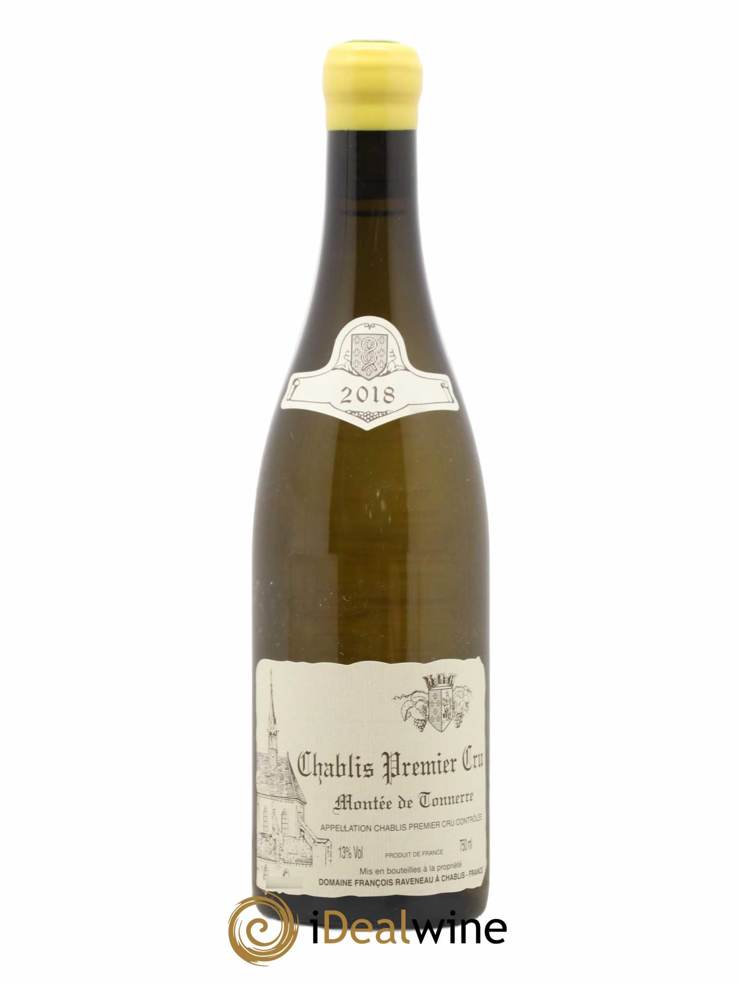 Chablis 1er Cru Montée de Tonnerre Raveneau (Domaine) 2018 - Lot de 1 bouteille - 0