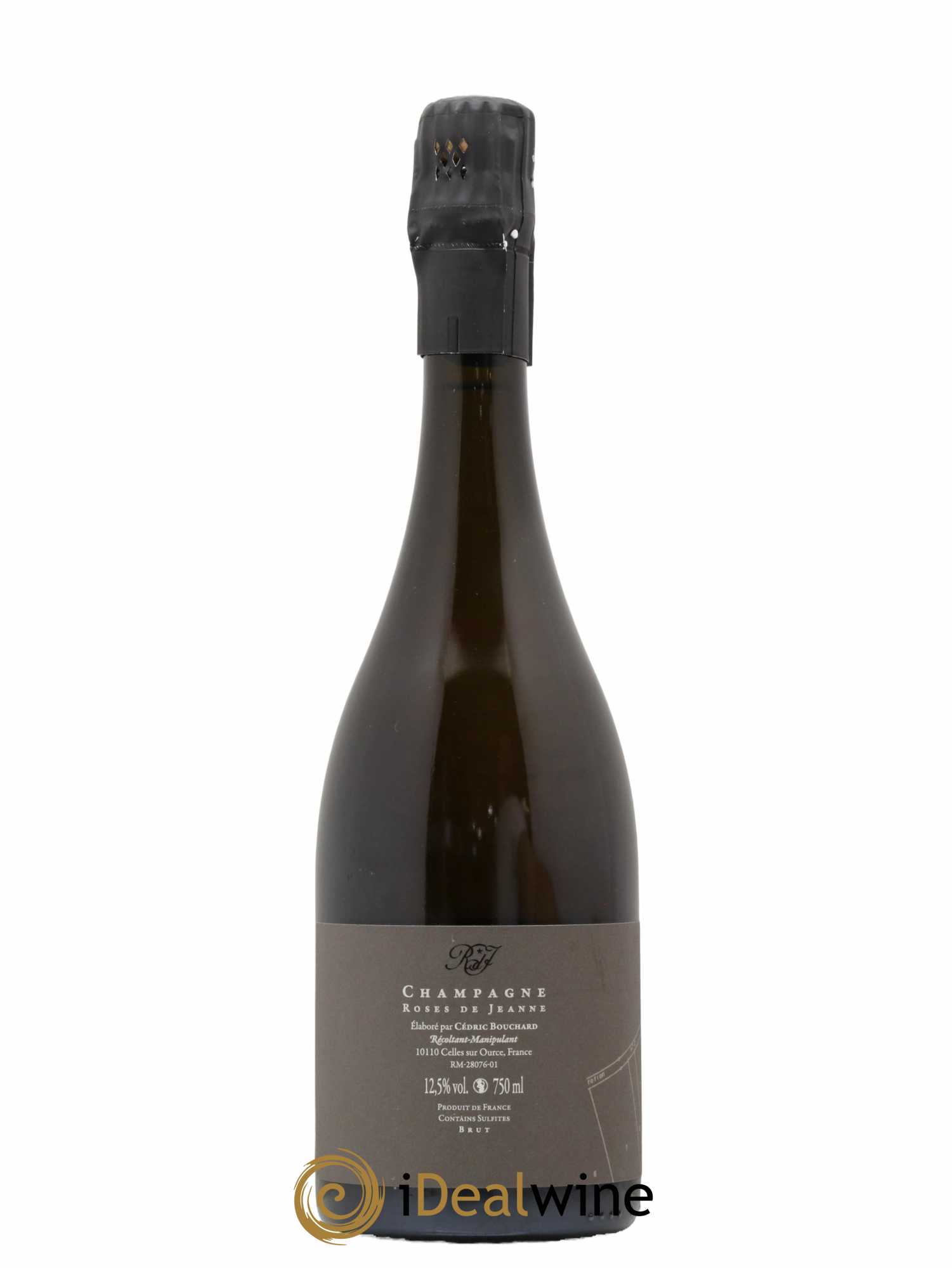 Roses de Jeanne Côte de Val Vilaine Blanc de Noirs Cédric Bouchard 2020 - Lot de 1 bouteille - 1