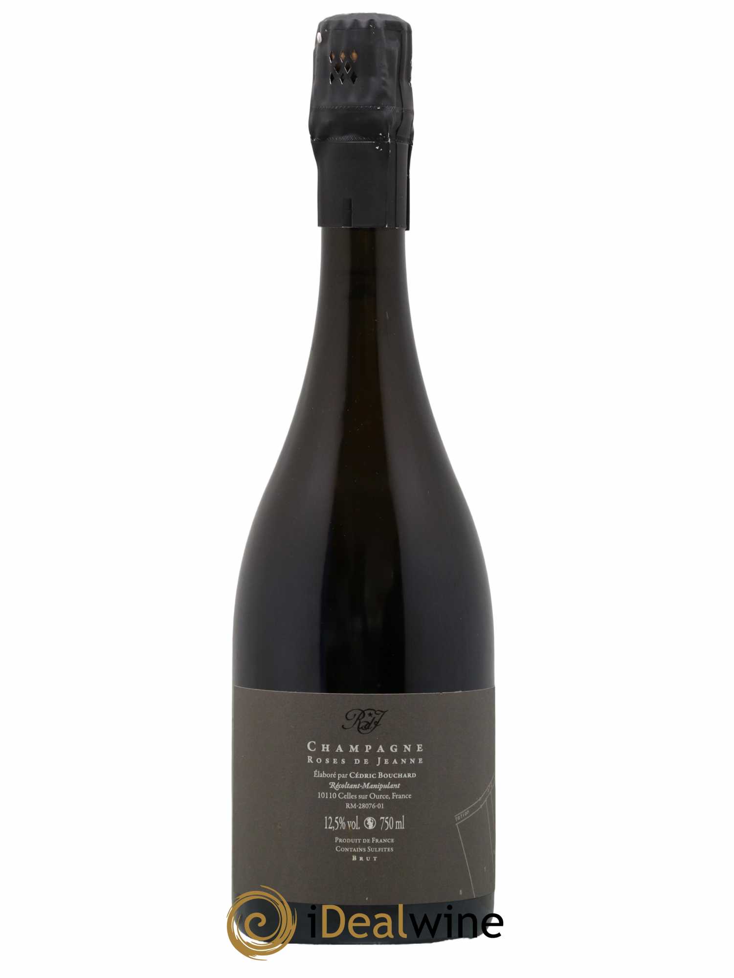 Roses de Jeanne Côte de Val Vilaine Blanc de Noirs Cédric Bouchard 2020 - Lot de 1 bouteille - 1