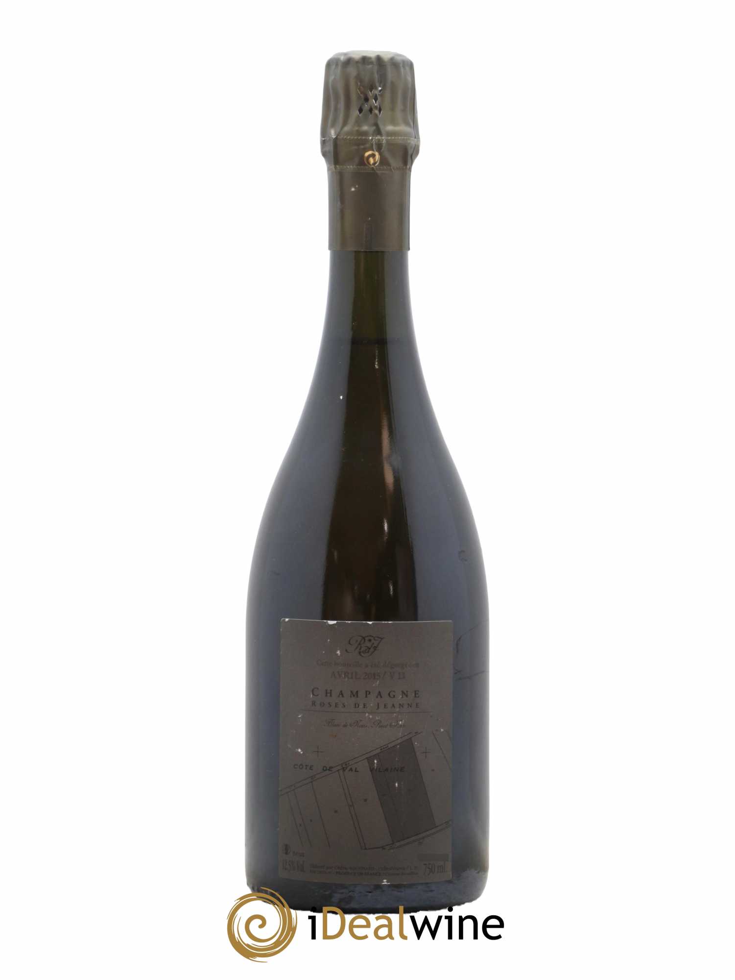 Roses de Jeanne Côte de Val Vilaine Blanc de Noirs Cédric Bouchard 2013 - Lot of 1 bottle - 1