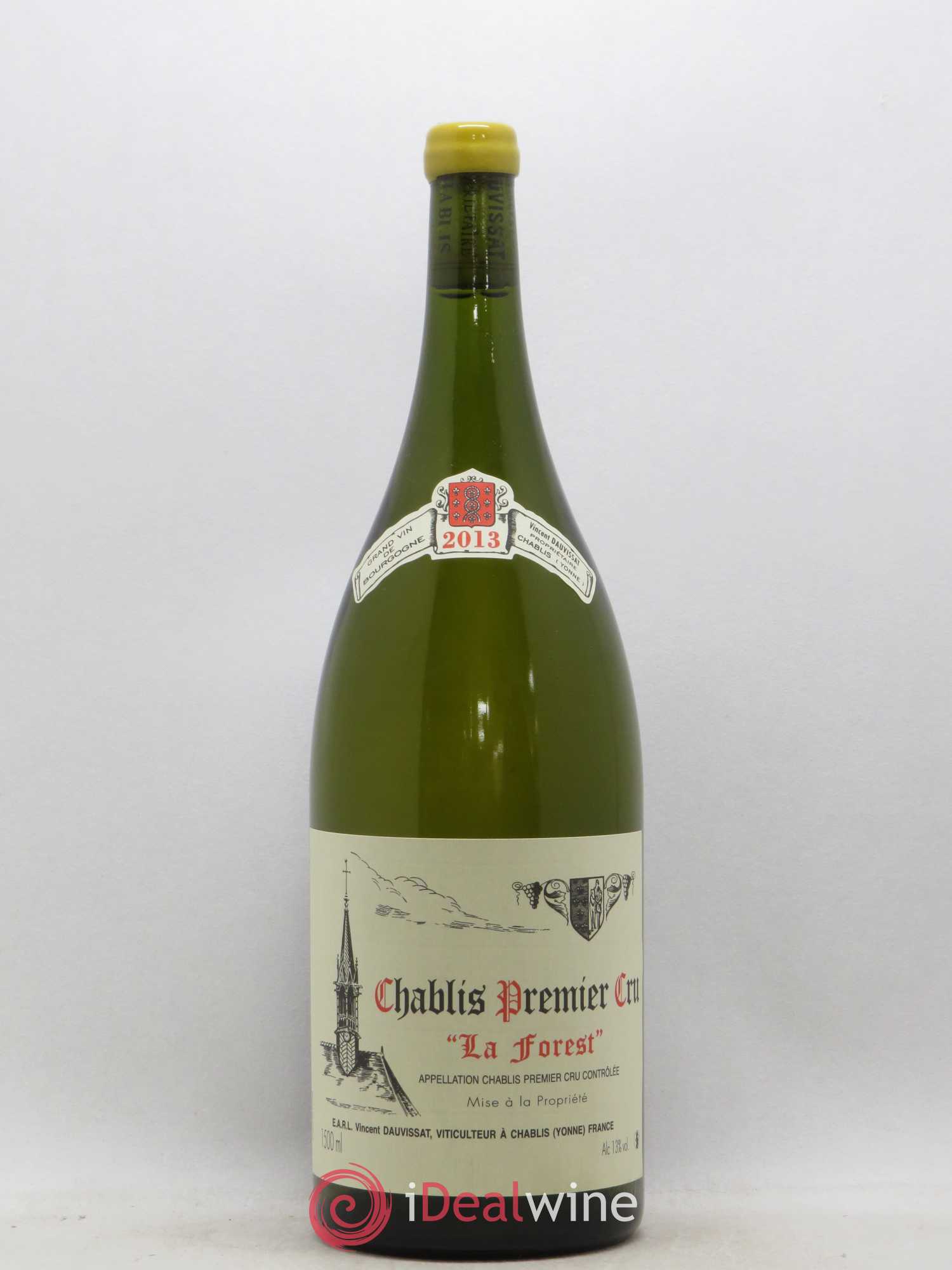 Chablis 1er Cru La Forest Vincent Dauvissat (Domaine) 2013 - Lot de 1 magnum - 0