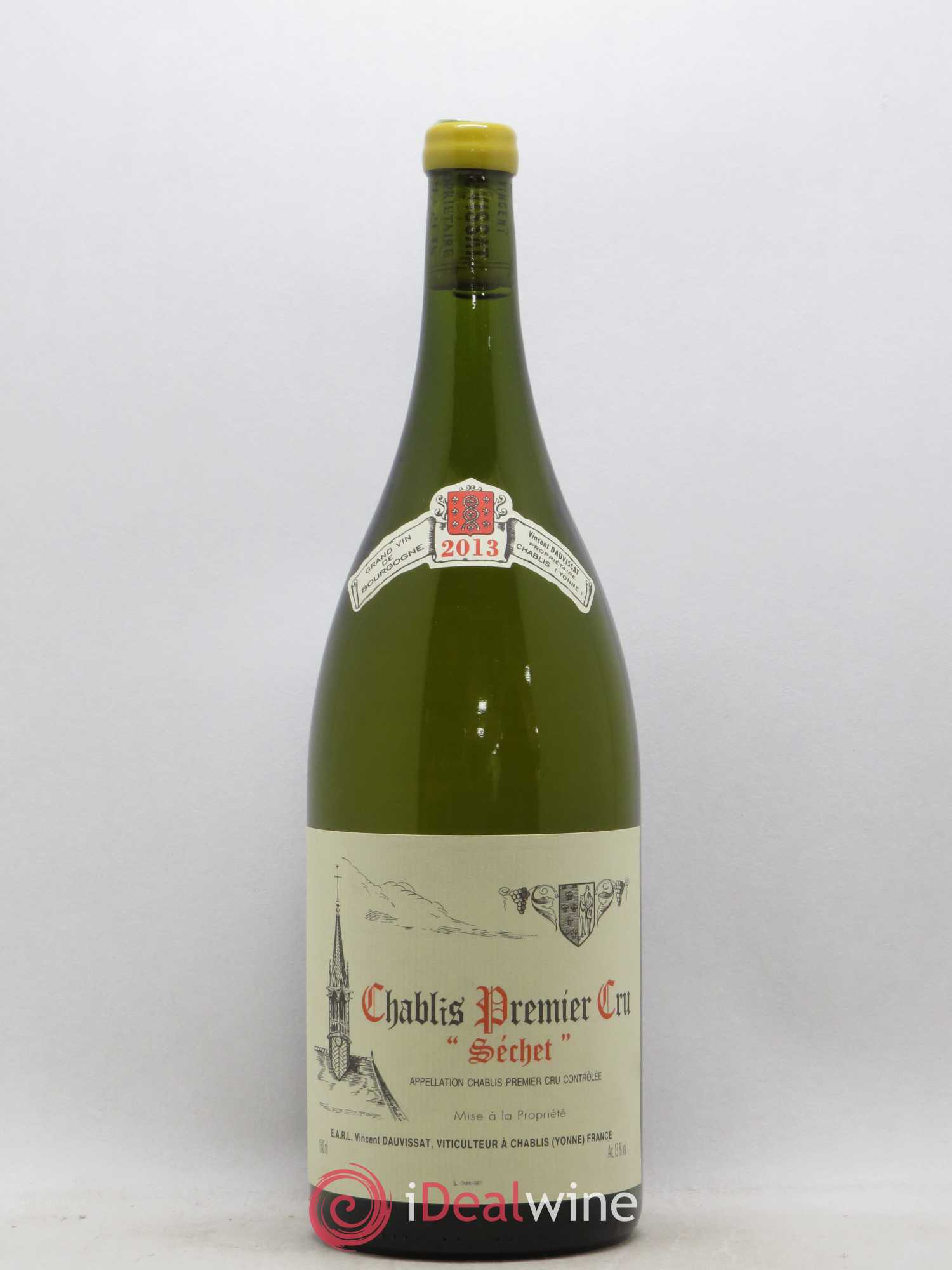 Chablis 1er Cru Séchet Vincent Dauvissat (Domaine) 2013 - Lot de 1 magnum - 0