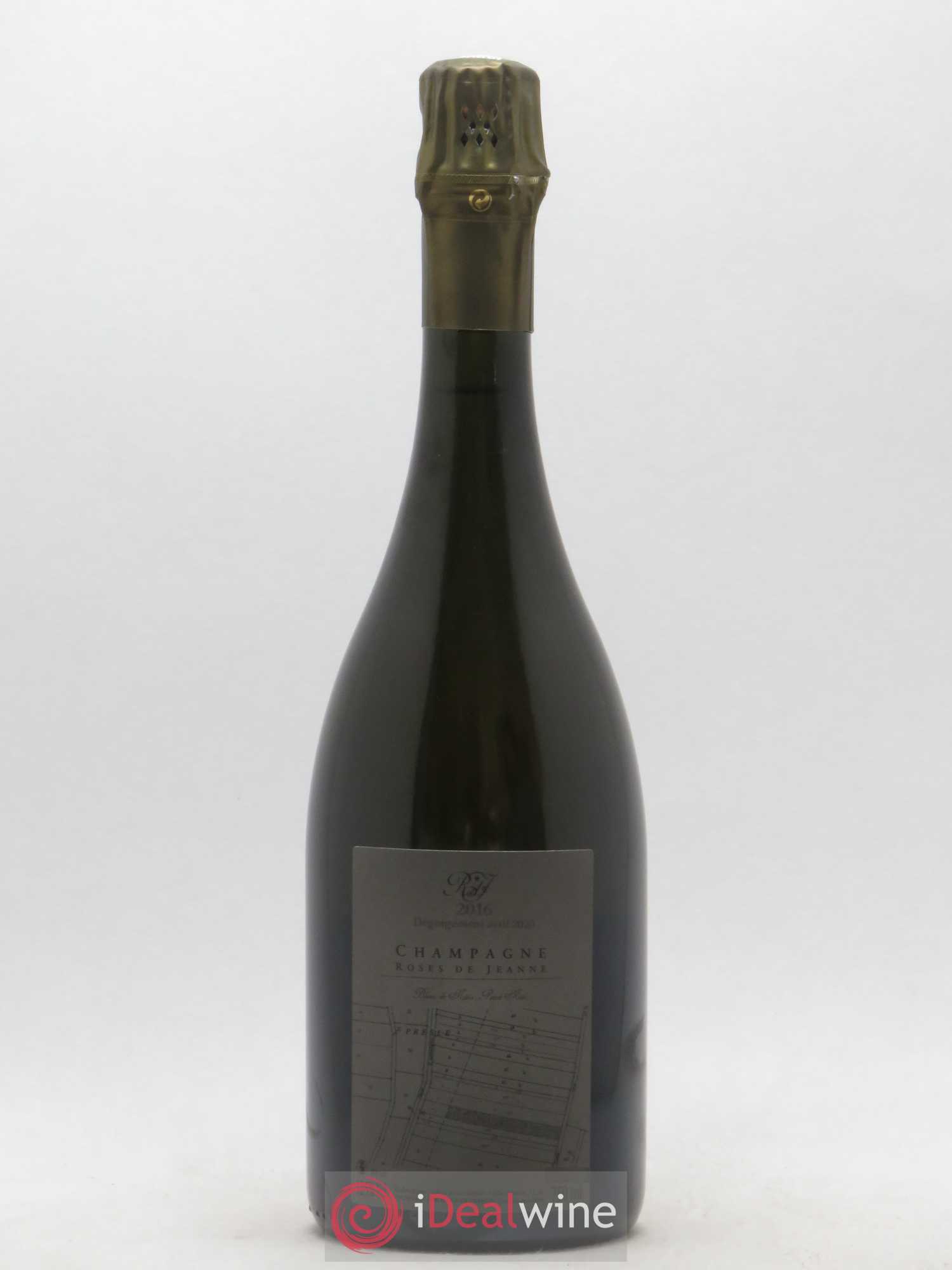 Roses de Jeanne Presle Blanc de Noirs Cédric Bouchard 2016 - Lot de 1 bouteille - 1