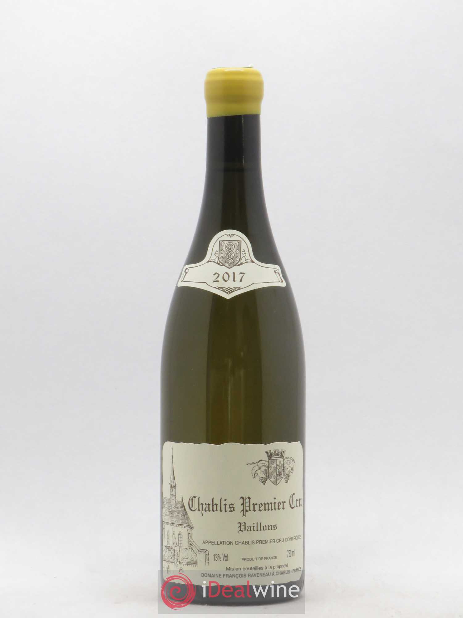 Chablis 1er Cru Vaillons Raveneau (Domaine) 2017 - Lot de 1 bouteille - 0