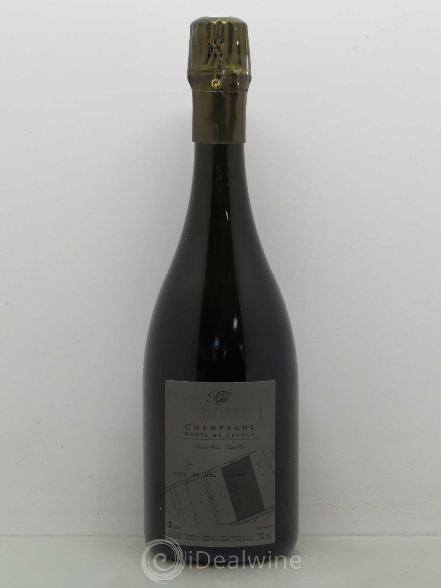 Champagne Cédric Bouchard Roses de Jeanne Val Vilaine Blanc de Noirs Pinot Noir  - Lot of 1 bottle - 1