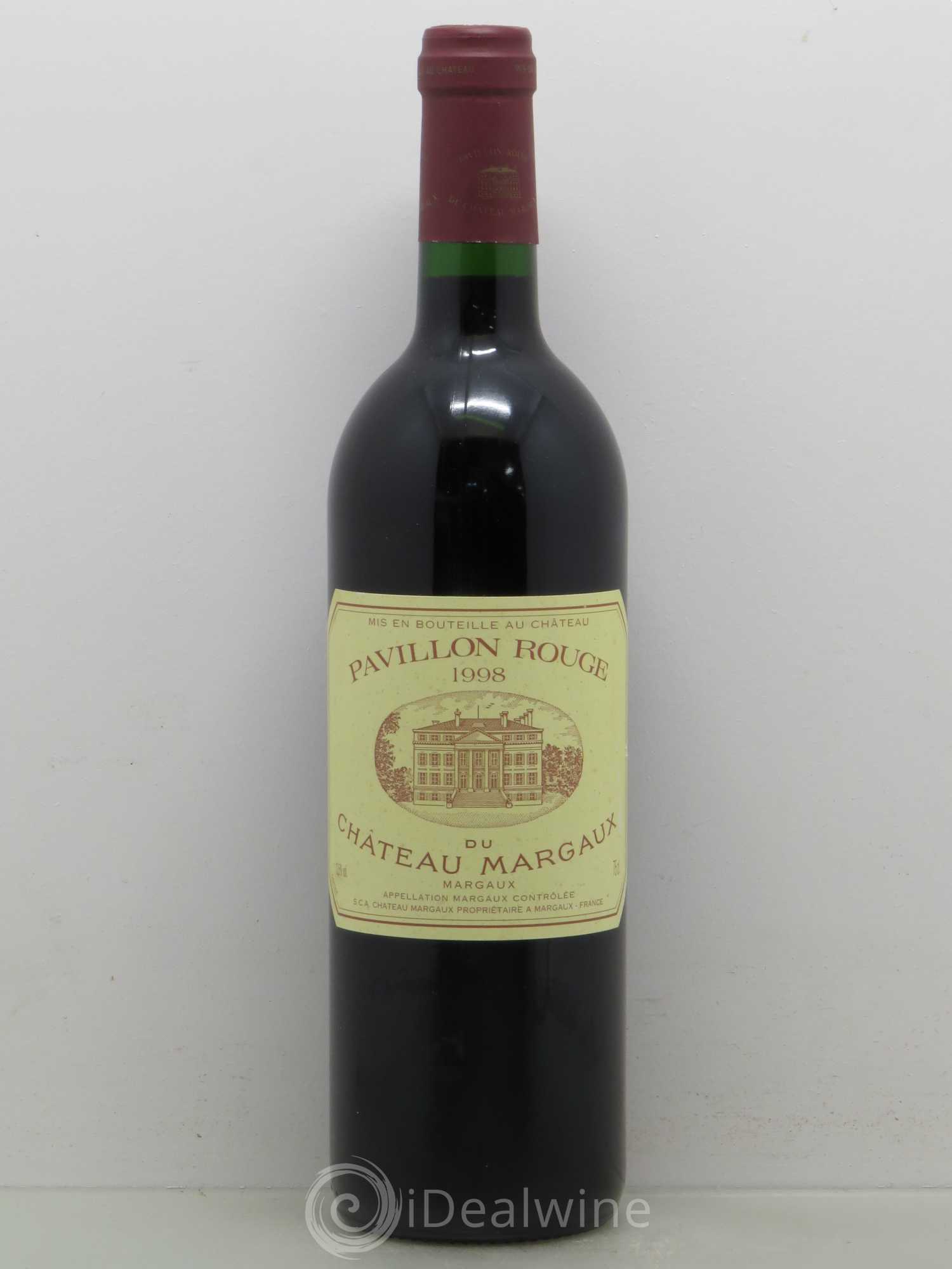 Pavillon Rouge du Château Margaux Second Vin 1998 - Lot de 1 bouteille - 0