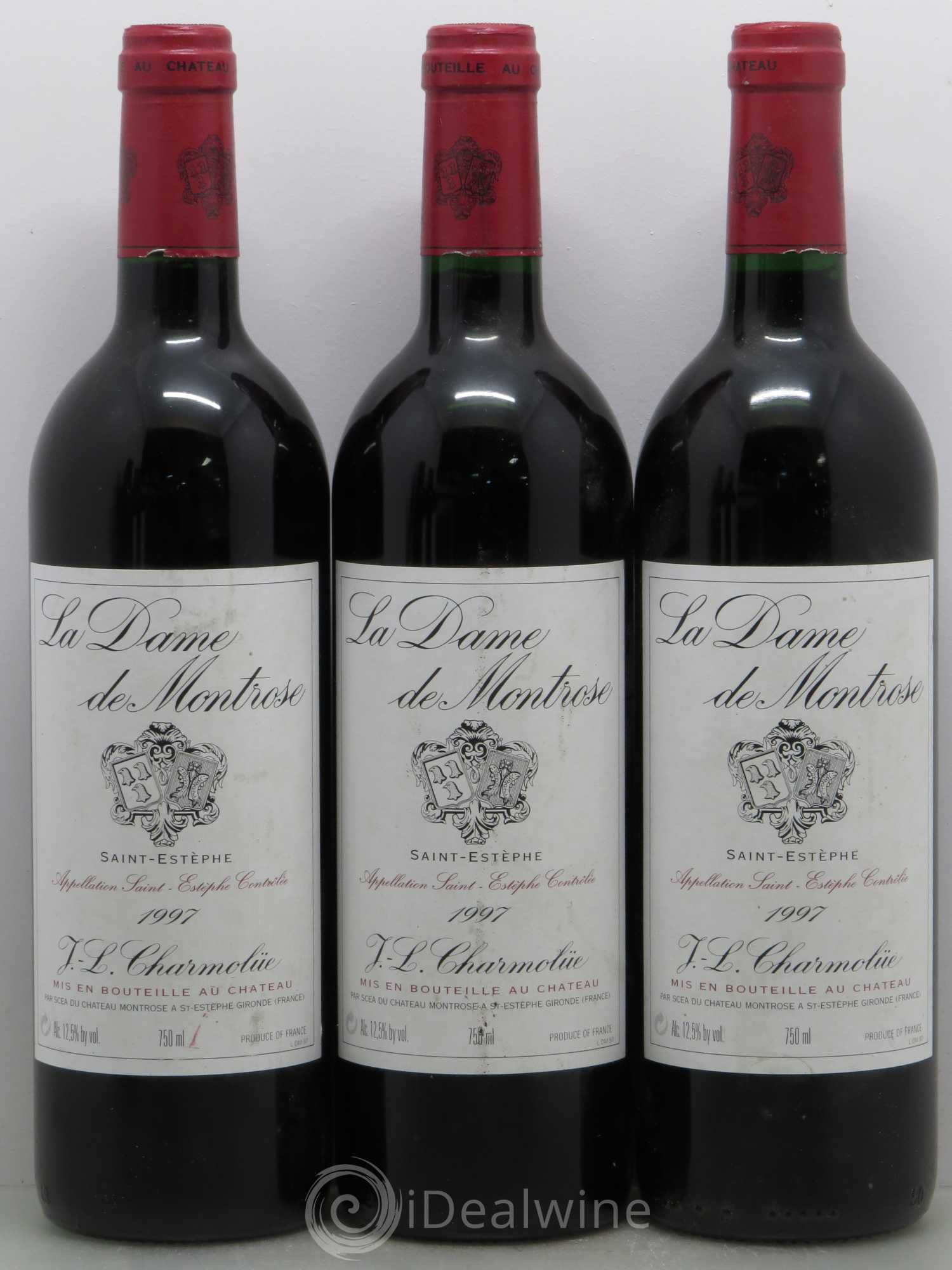 La Dame de Montrose Second Vin 1997 - Lot de 5 bouteilles - 1