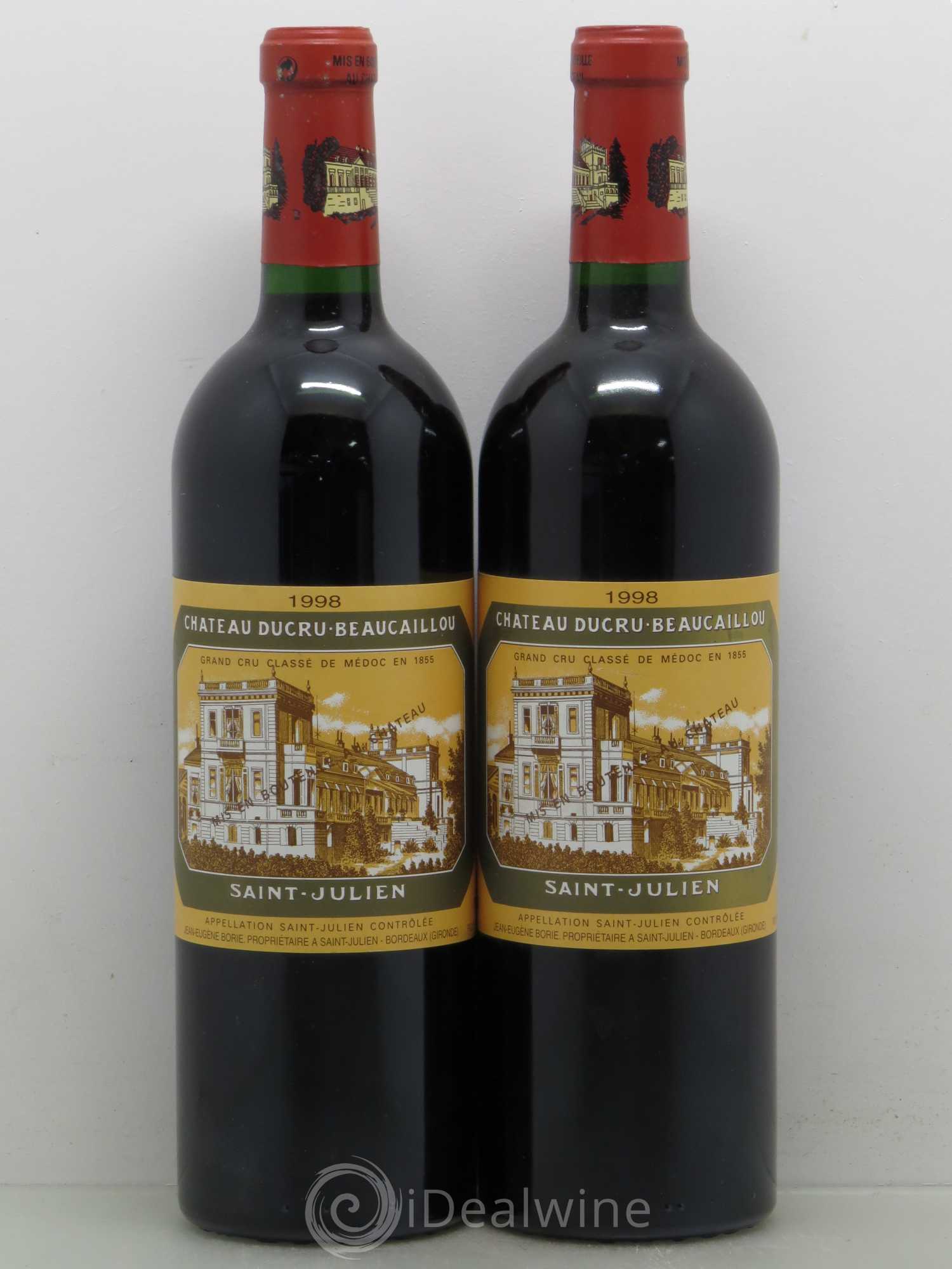 Château Ducru Beaucaillou 2ème Grand Cru Classé 1998 - Lot de 2 bouteilles - 0