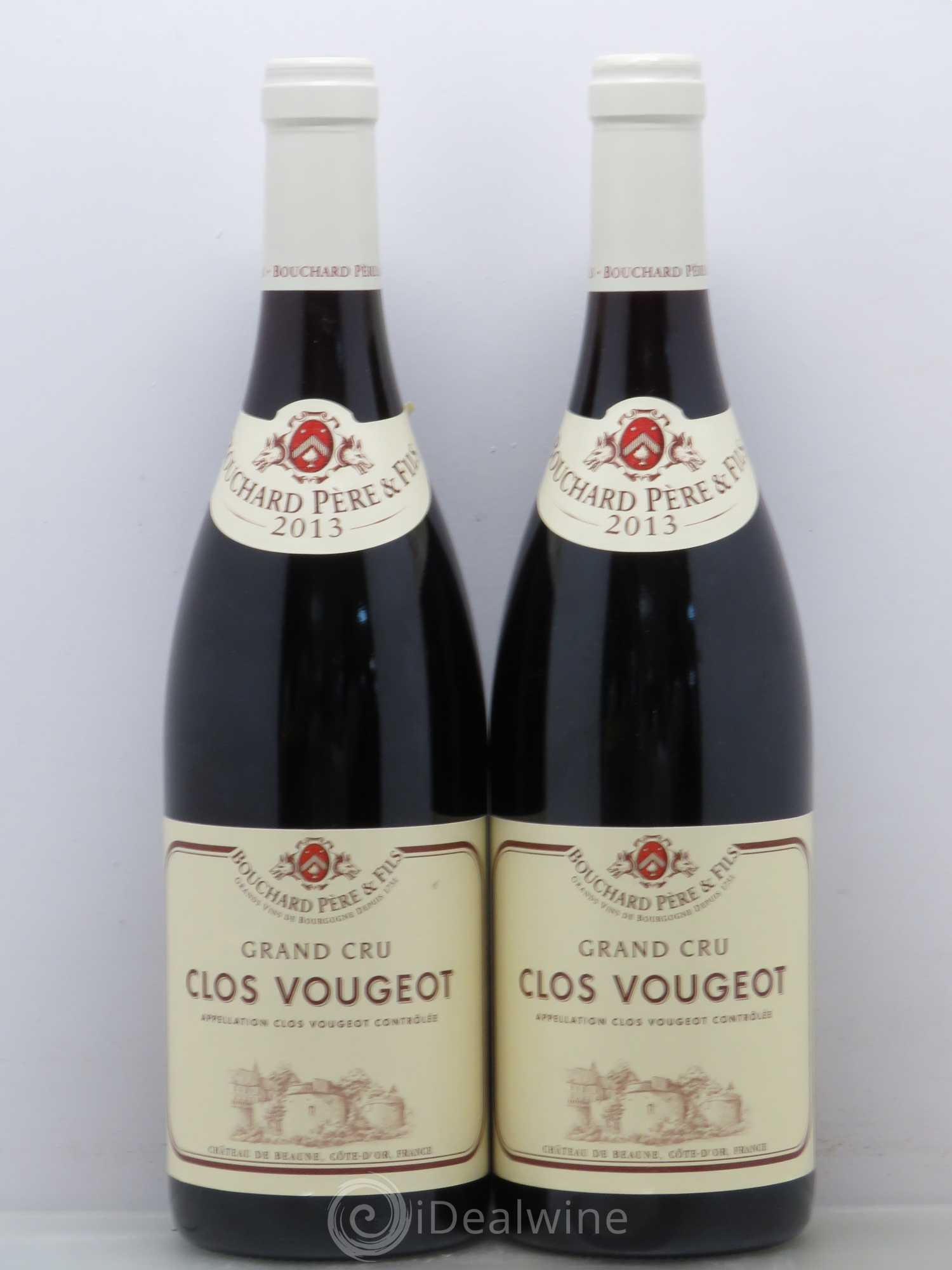 Clos de Vougeot Grand Cru Bouchard Père & Fils 2013 - Lot de 2 bouteilles - 0