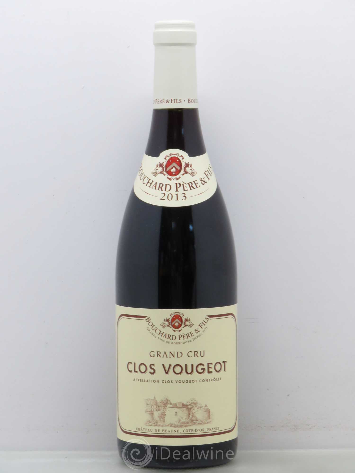 Clos de Vougeot Grand Cru Bouchard Père & Fils 2013 - Lot de 1 bouteille - 0