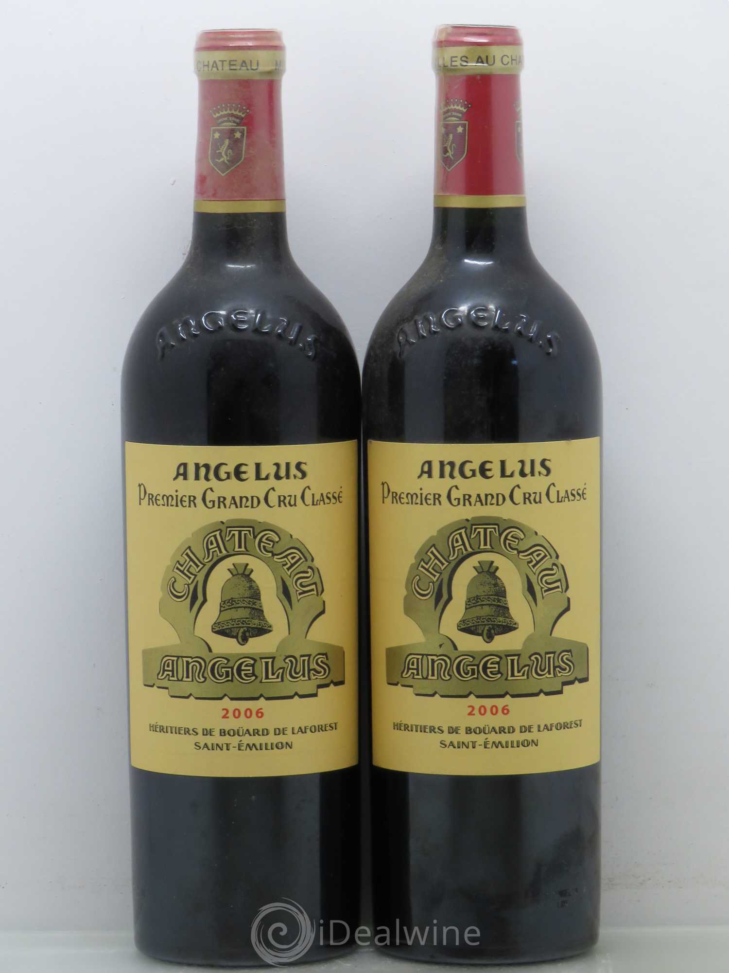 Château Angélus 1er Grand Cru Classé A 2006 - Lot de 2 bouteilles - 0