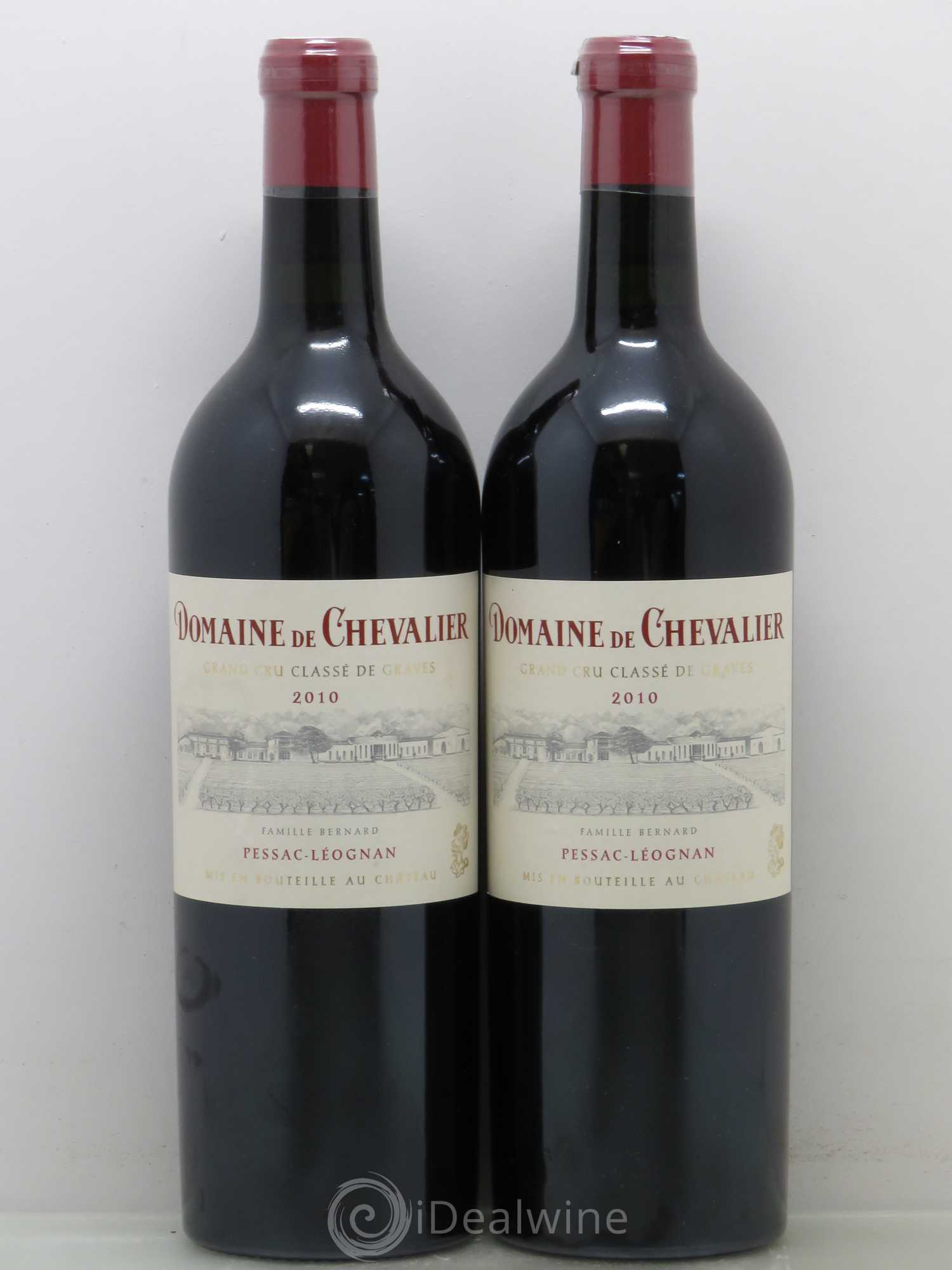 Domaine de Chevalier Cru Classé de Graves 2010 - Lot de 2 bouteilles - 0