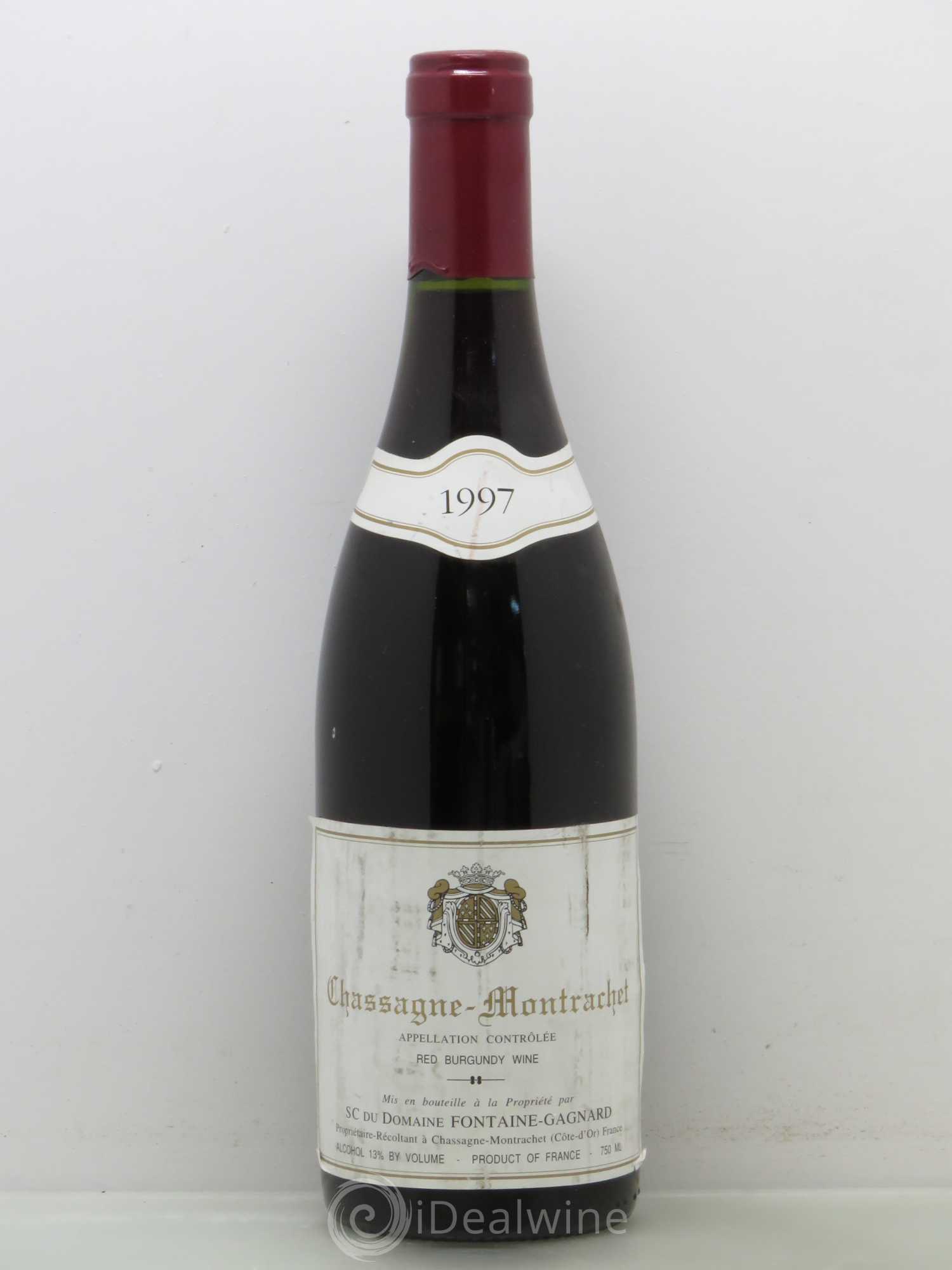 Chassagne-Montrachet Domaine Fontaine De Gagnard 1997 - Posten von 1 Flasche - 0