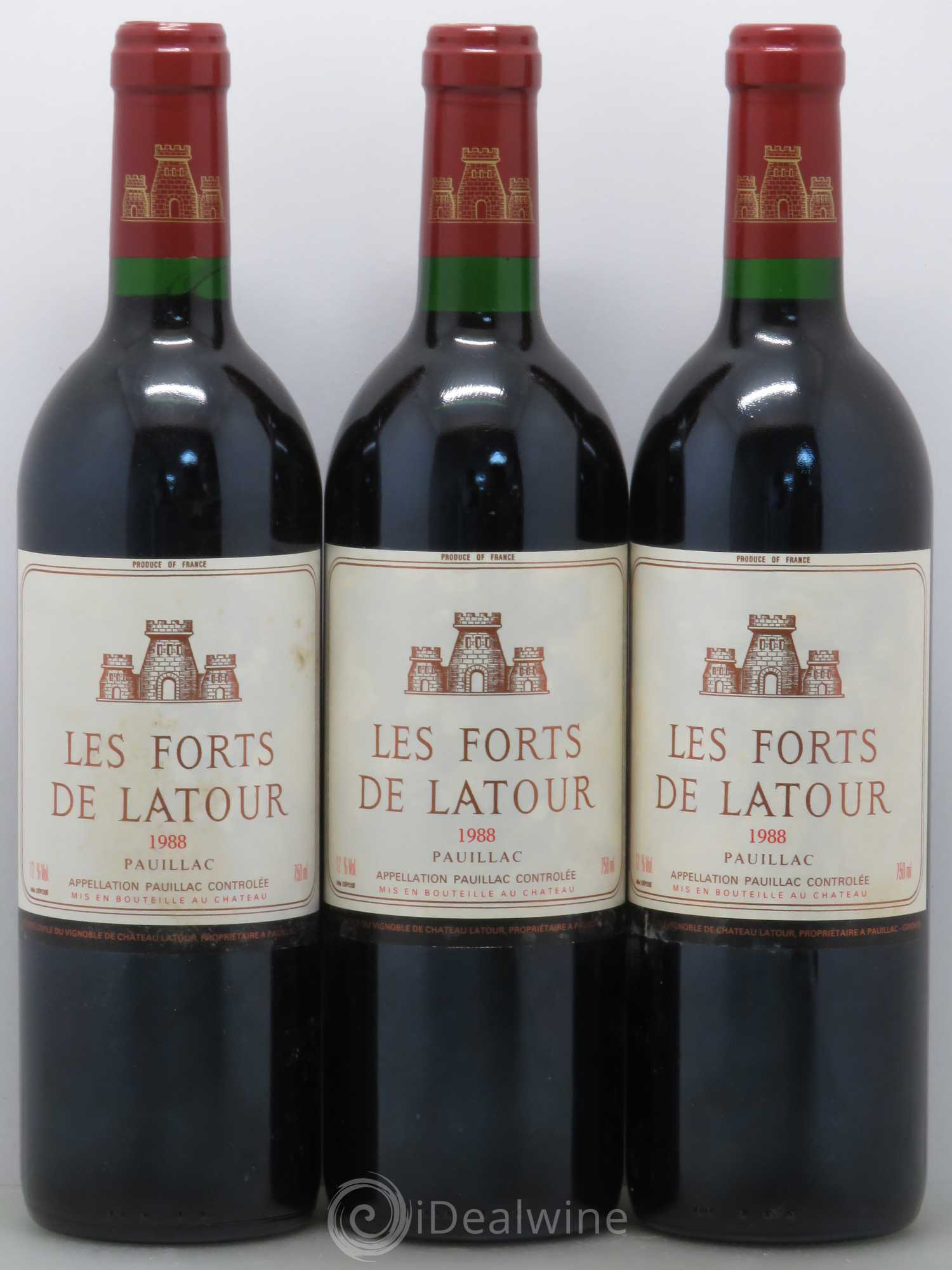 Les Forts de Latour Second Vin 1988 - Lot de 6 bouteilles - 2