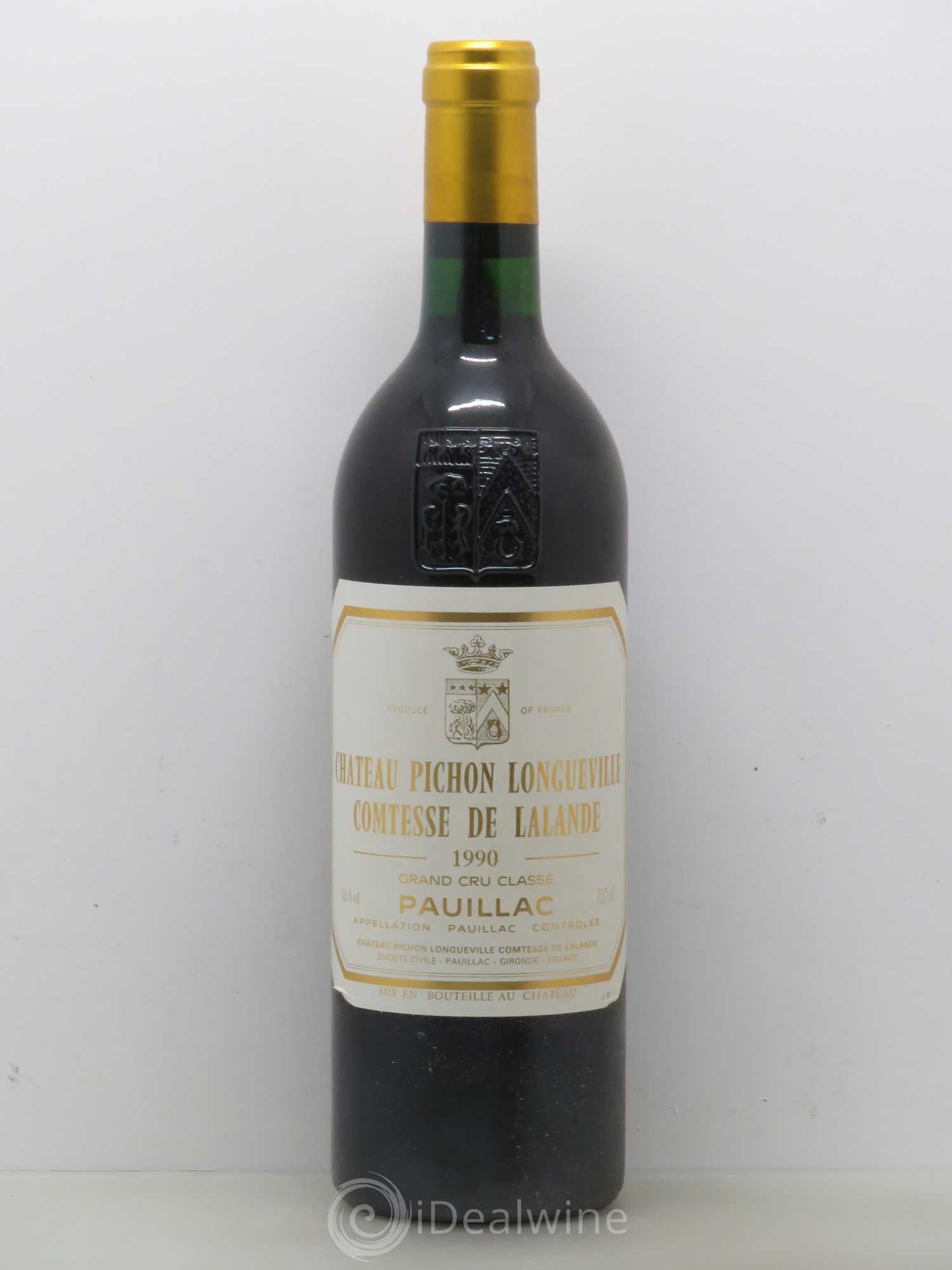 Château Pichon Longueville Comtesse de Lalande 2ème Grand Cru Classé 1990 - Lot de 1 bouteille - 0