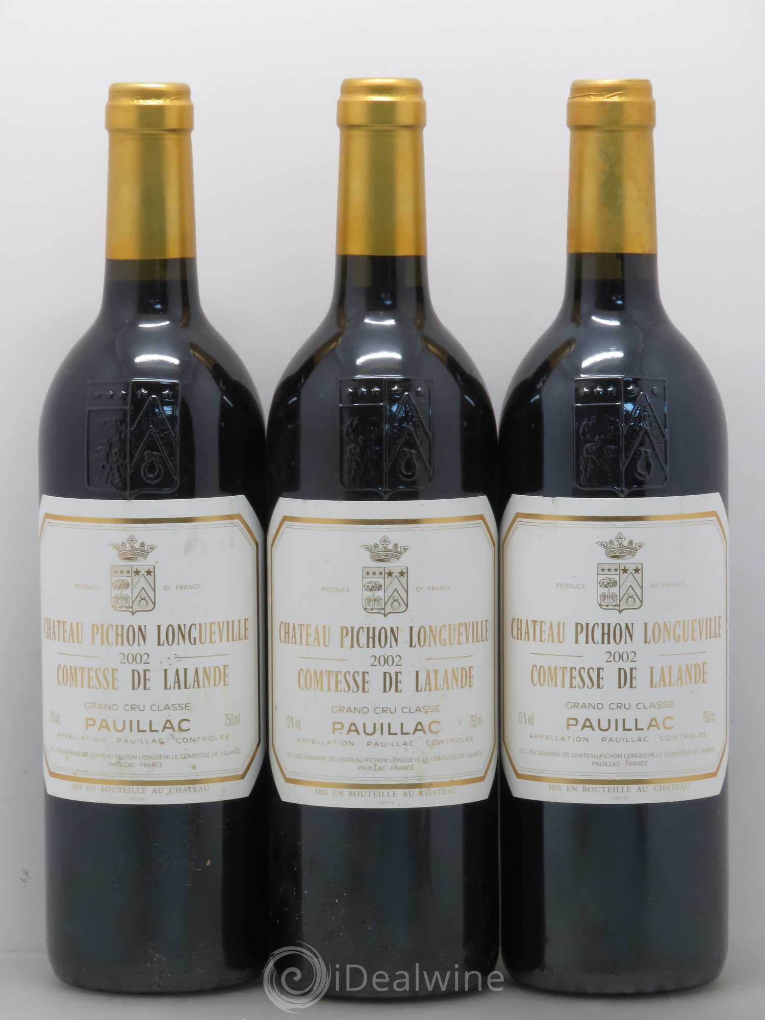 Château Pichon Longueville Comtesse de Lalande 2ème Grand Cru Classé 2002 - Lot de 6 bouteilles - 2