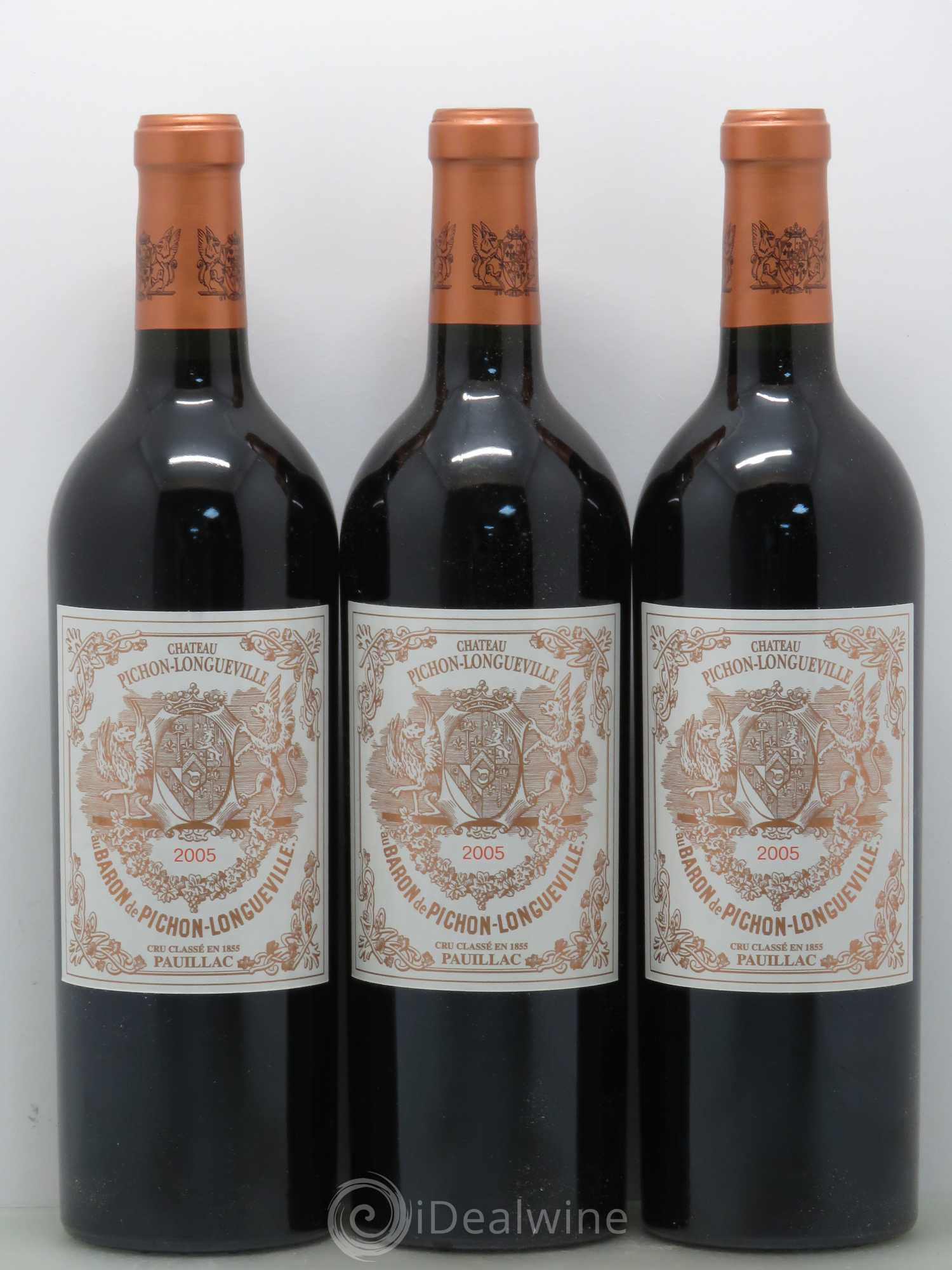 Pichon Longueville Baron 2ème Grand Cru Classé 2005 - Lot de 6 bouteilles - 2