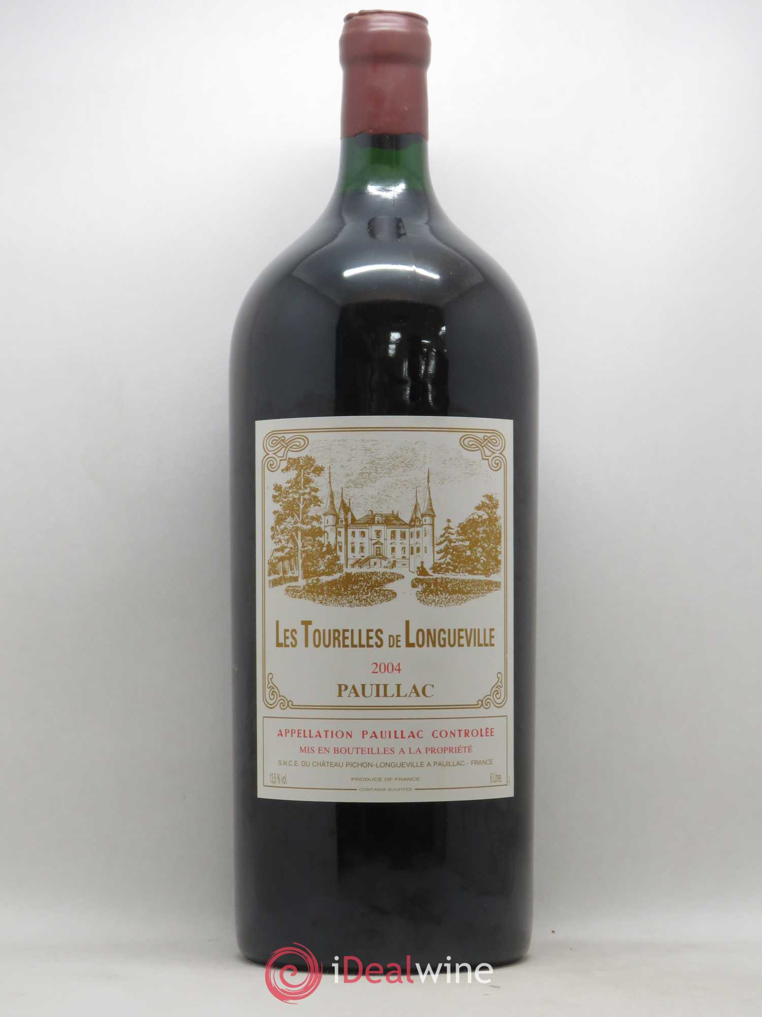Les Tourelles de Longueville Second Vin 2004 - Lot de 1 impériale - 0